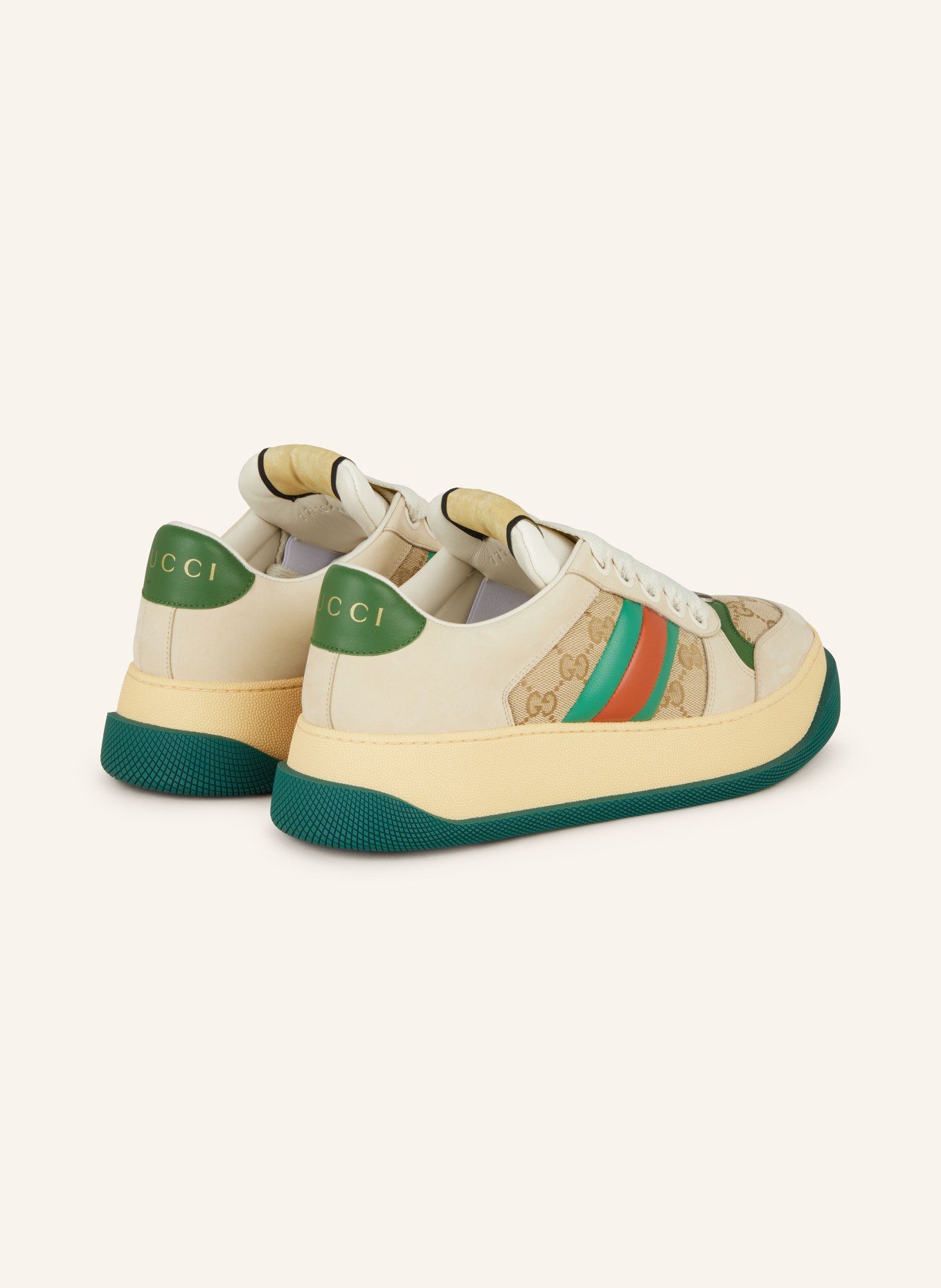 【GUCCI】SCREENER SNEAKER●8388739SFR02544 Women's Screener sneaker in multicolor canvas | GUCCI® PL