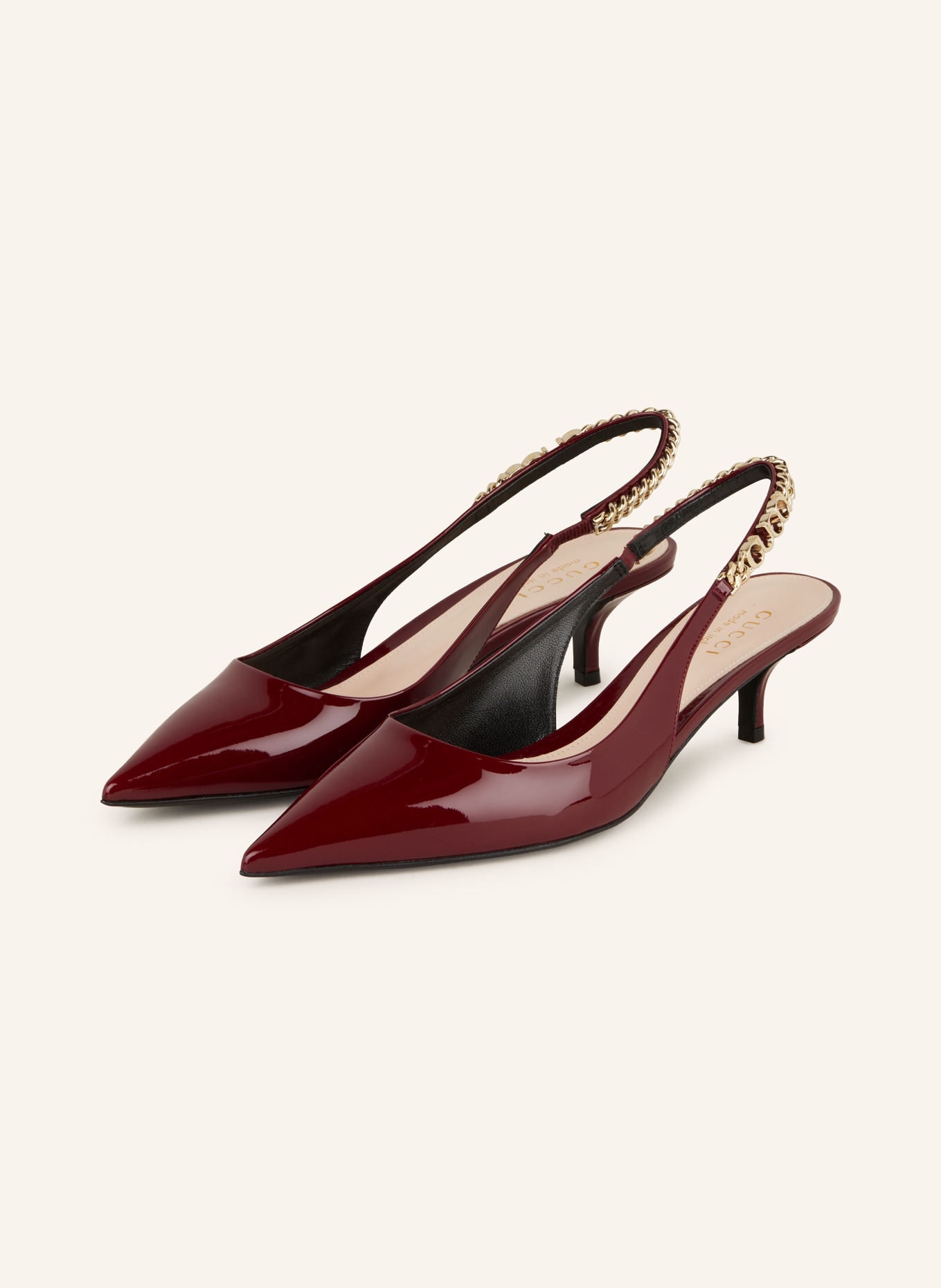 GUCCI Slingpumps: 6207 R.ANCORA/R.ANCORA