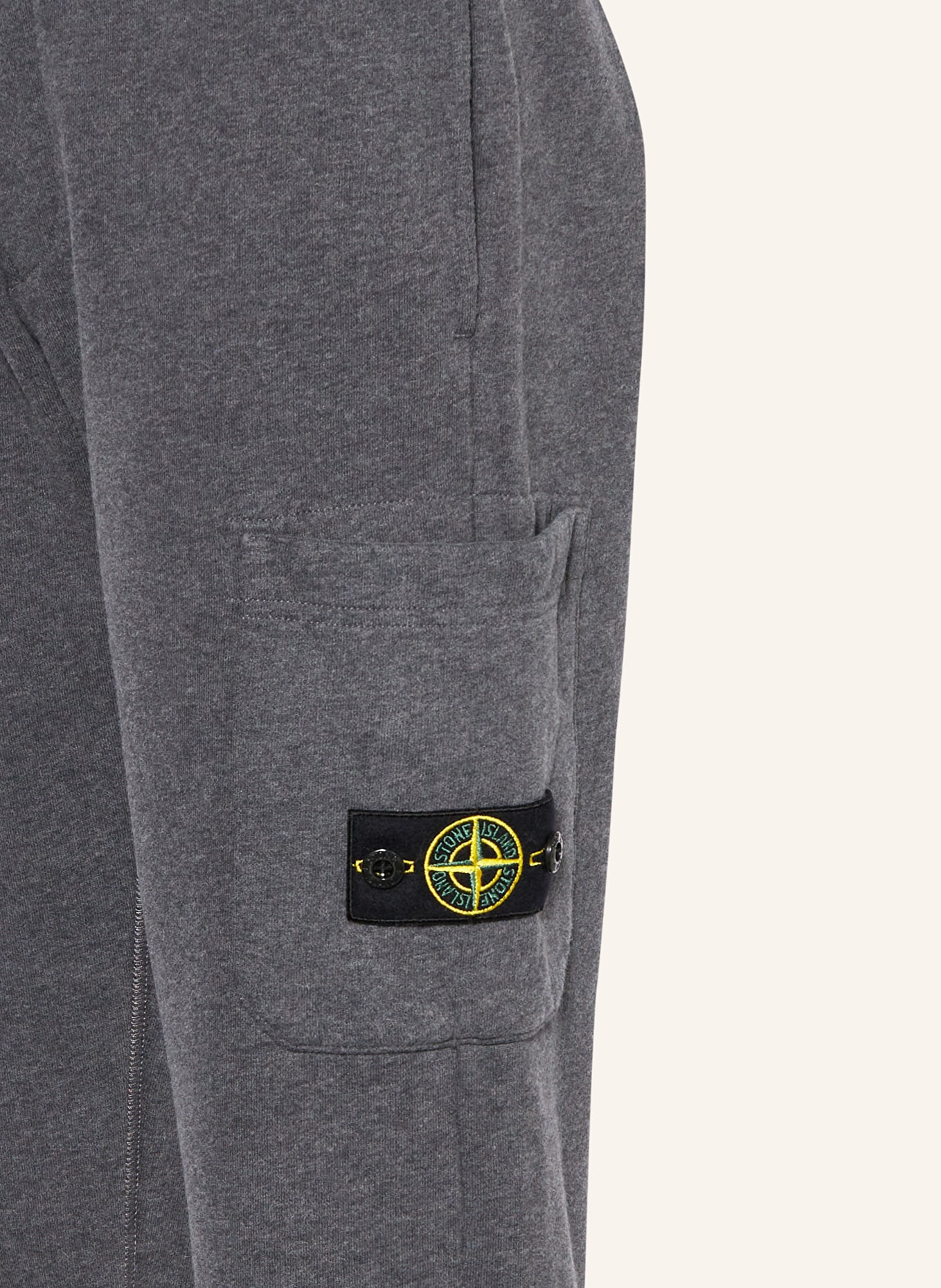 Black stone island joggers deals