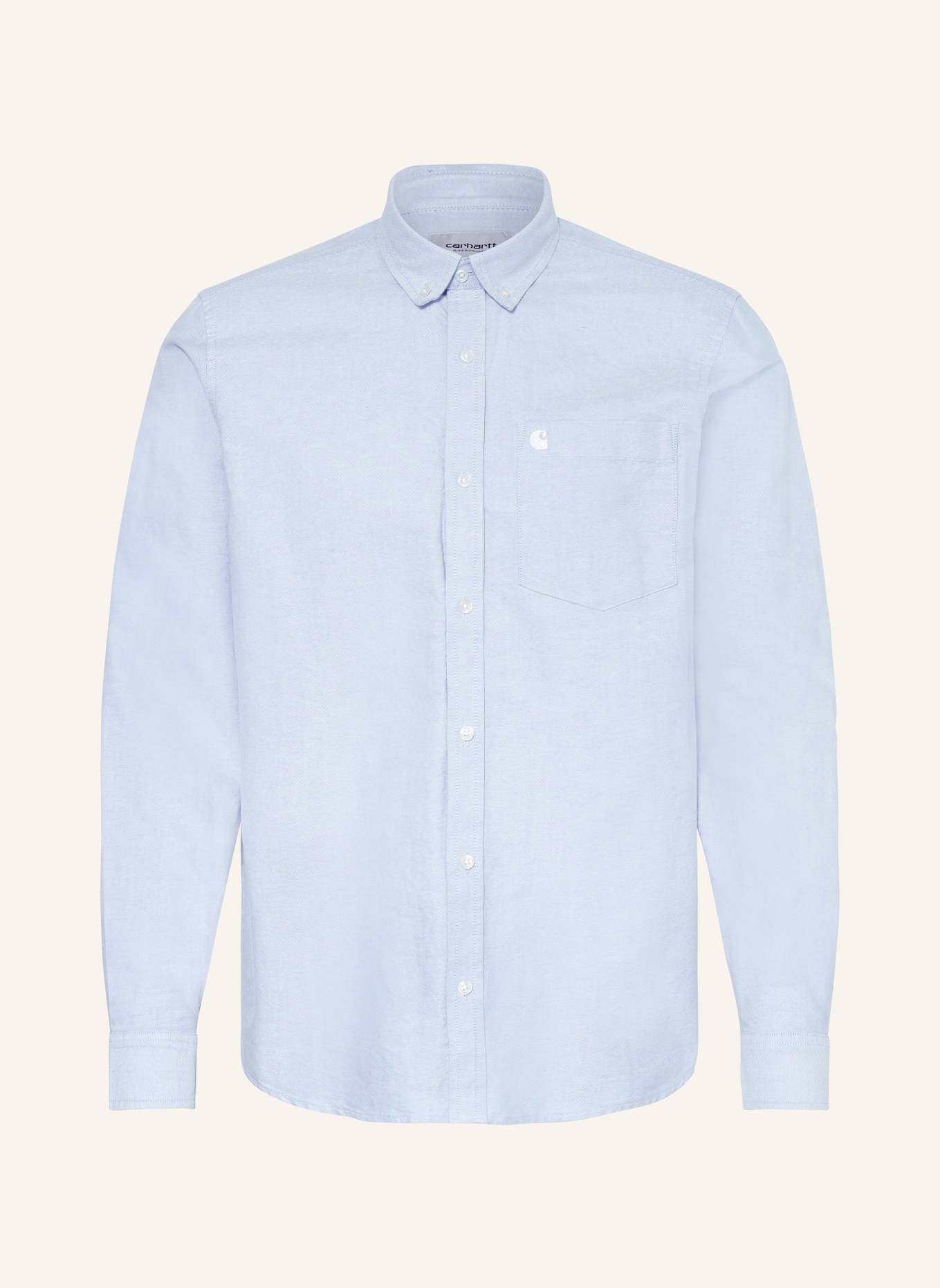 carhartt WIP Oxford shirt regular fit, Color: LIGHT BLUE (Image 1)