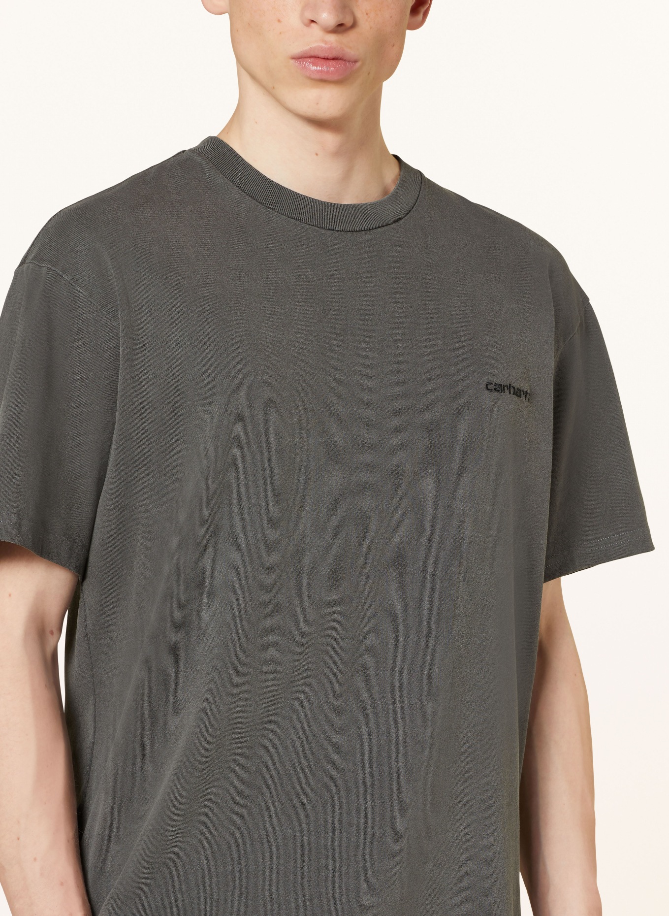 carhartt WIP T-shirt, Color: DARK GRAY (Image 4)