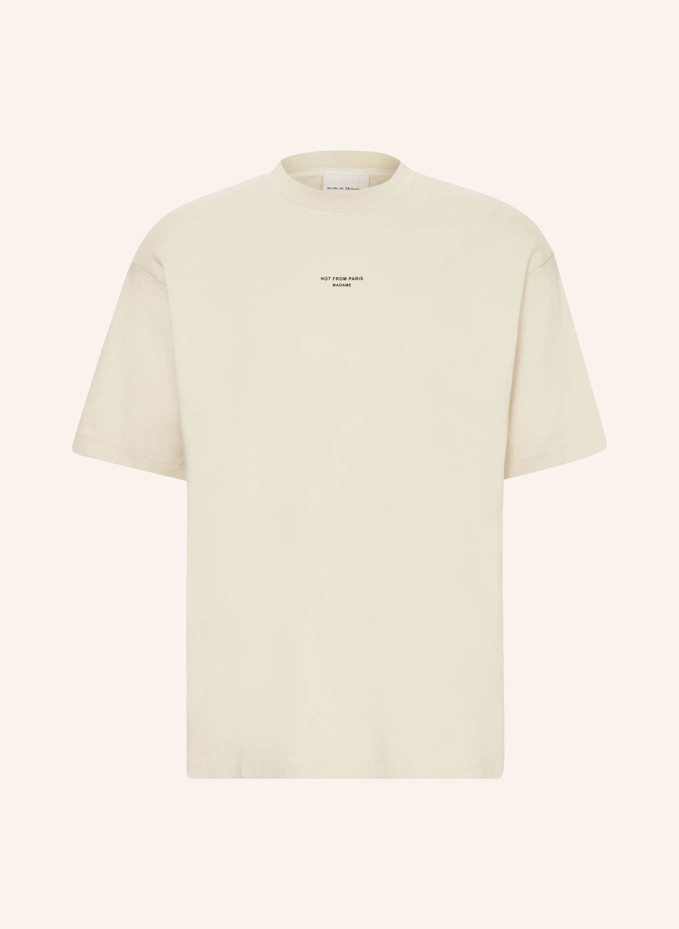 DRÔLE DE MONSIEUR T-shirt: BEIGE