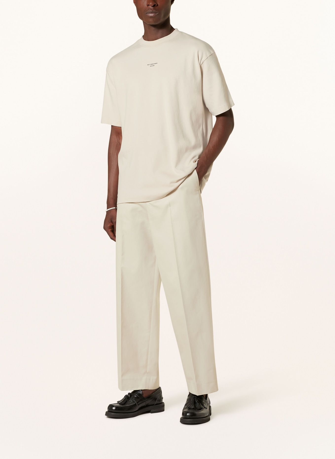 DRÔLE DE MONSIEUR T-shirt: BEIGE