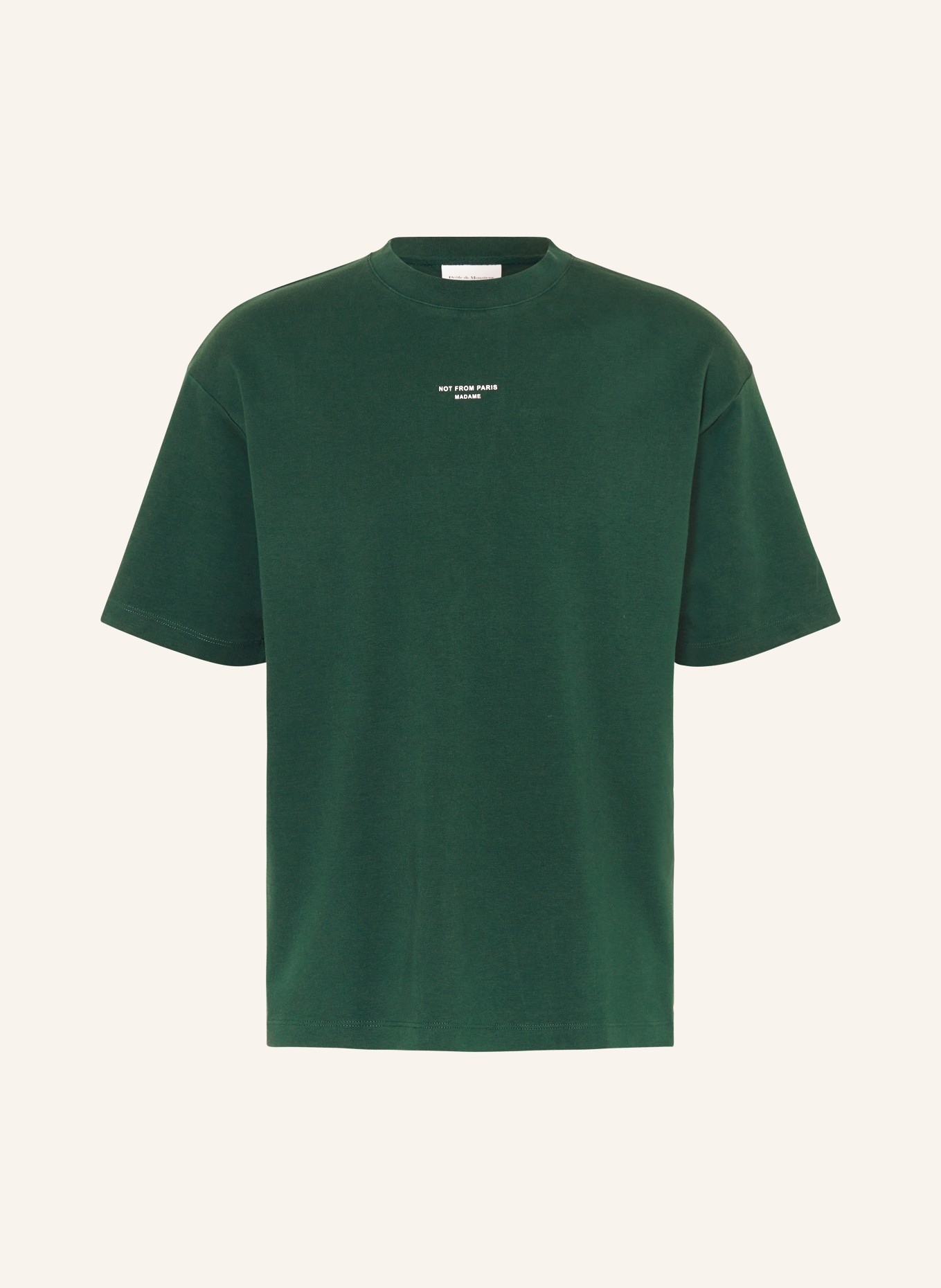 DRÔLE DE MONSIEUR T-shirt, Color: DARK GREEN (Image 1)