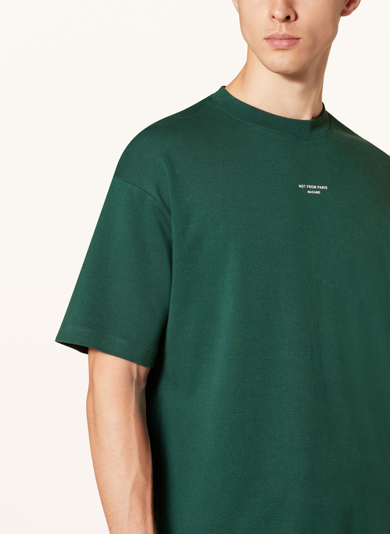 DRÔLE DE MONSIEUR T-shirt, Color: DARK GREEN (Image 4)