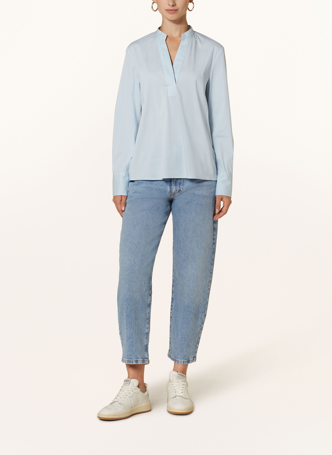 Marc O'Polo Shirt blouse, Color: LIGHT BLUE (Image 2)