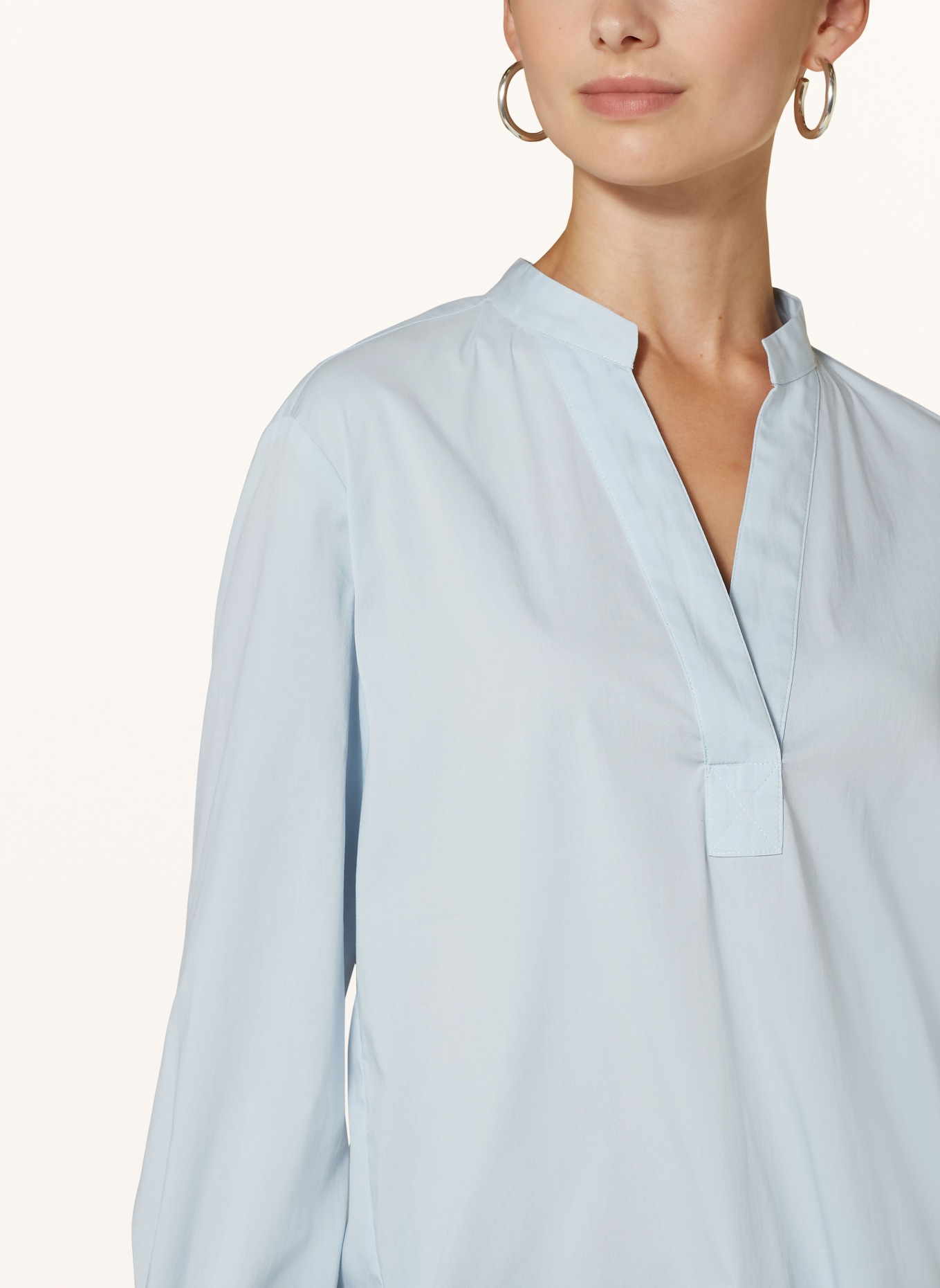 Marc O'Polo Shirt blouse, Color: LIGHT BLUE (Image 4)