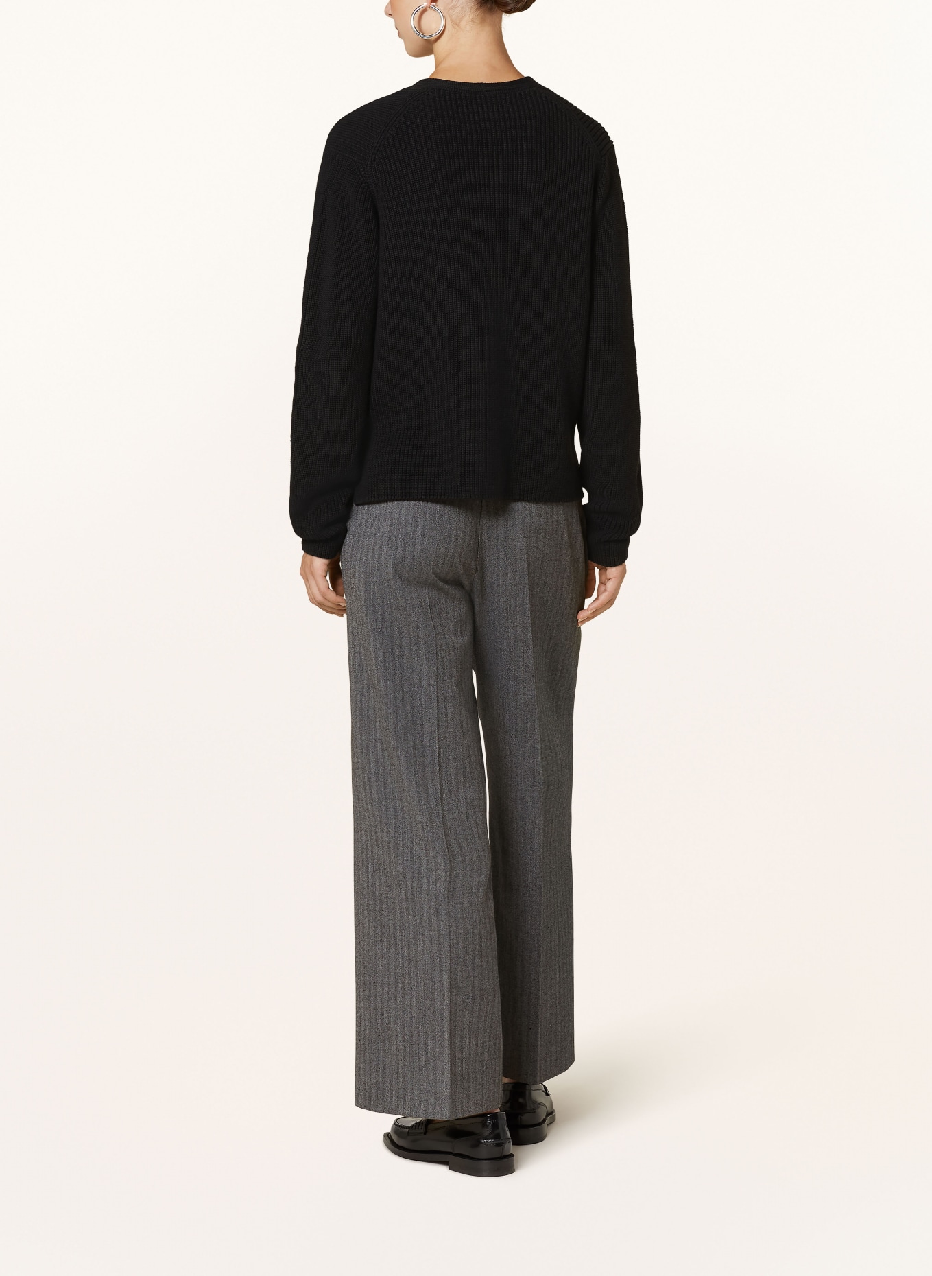 Marc O'Polo Strickjacke: SCHWARZ