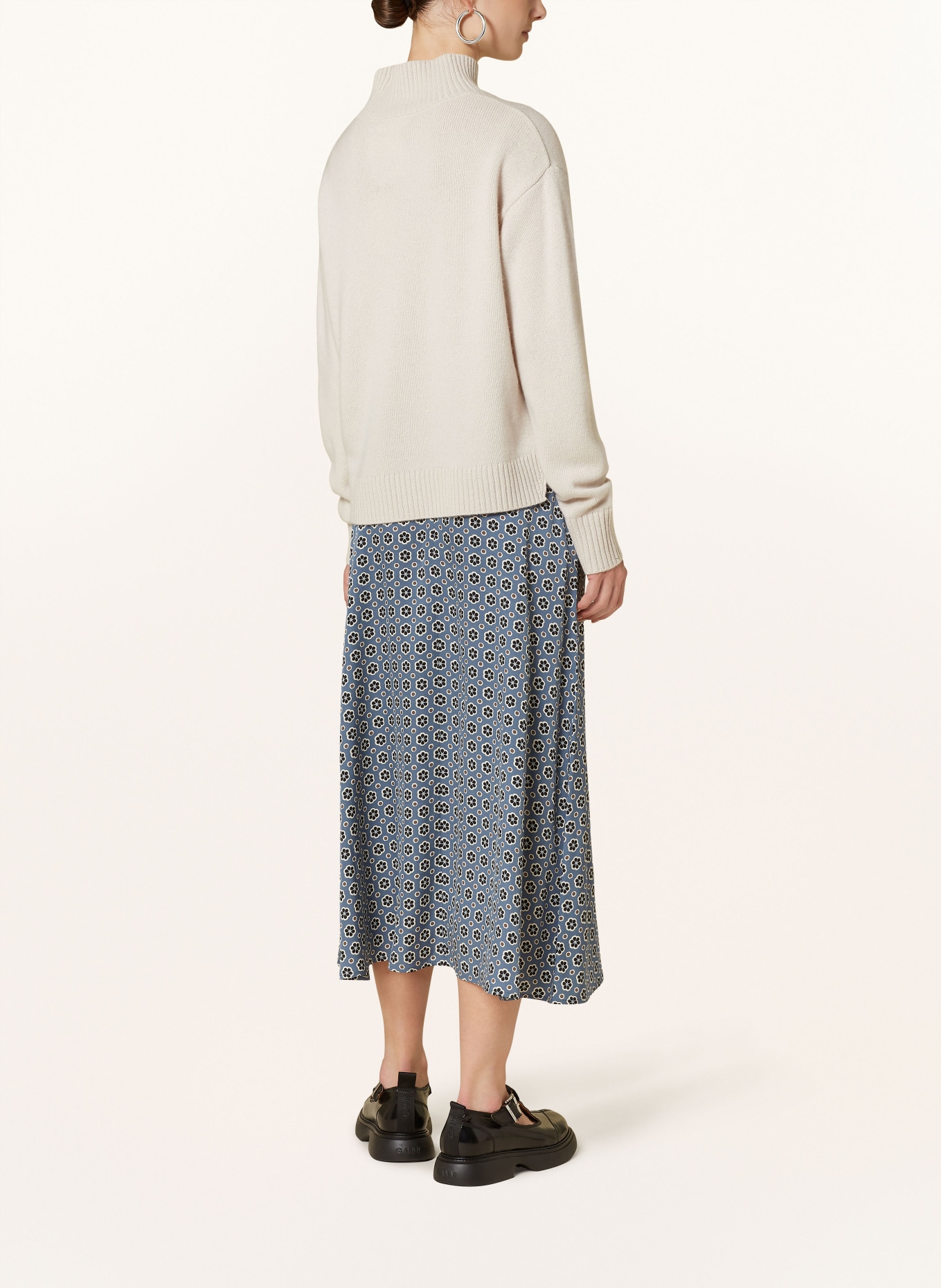 Marc O'Polo Skirt, Color: BLUE GRAY/ BROWN/ BLACK (Image 3)