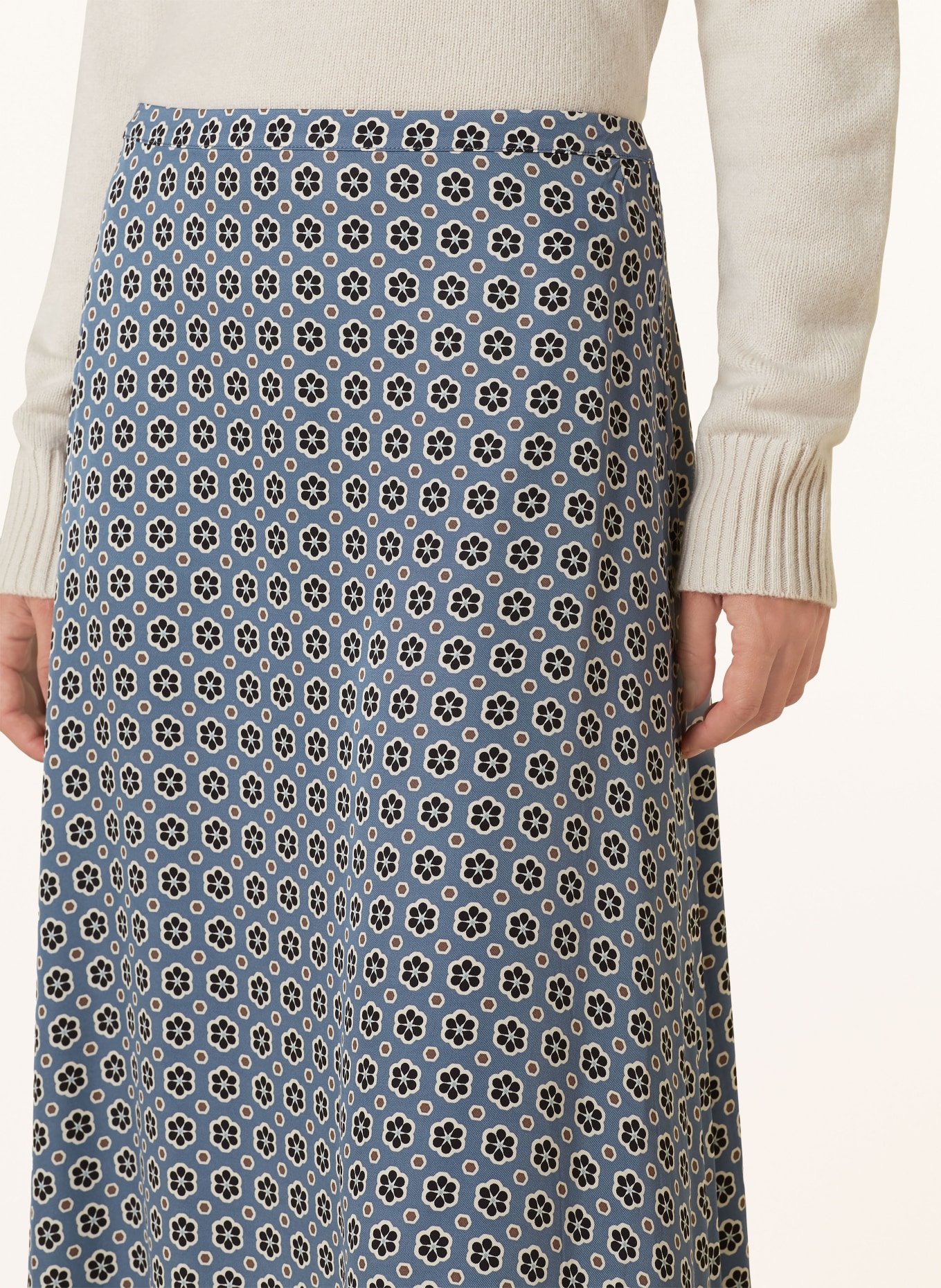 Marc O'Polo Skirt, Color: BLUE GRAY/ BROWN/ BLACK (Image 4)