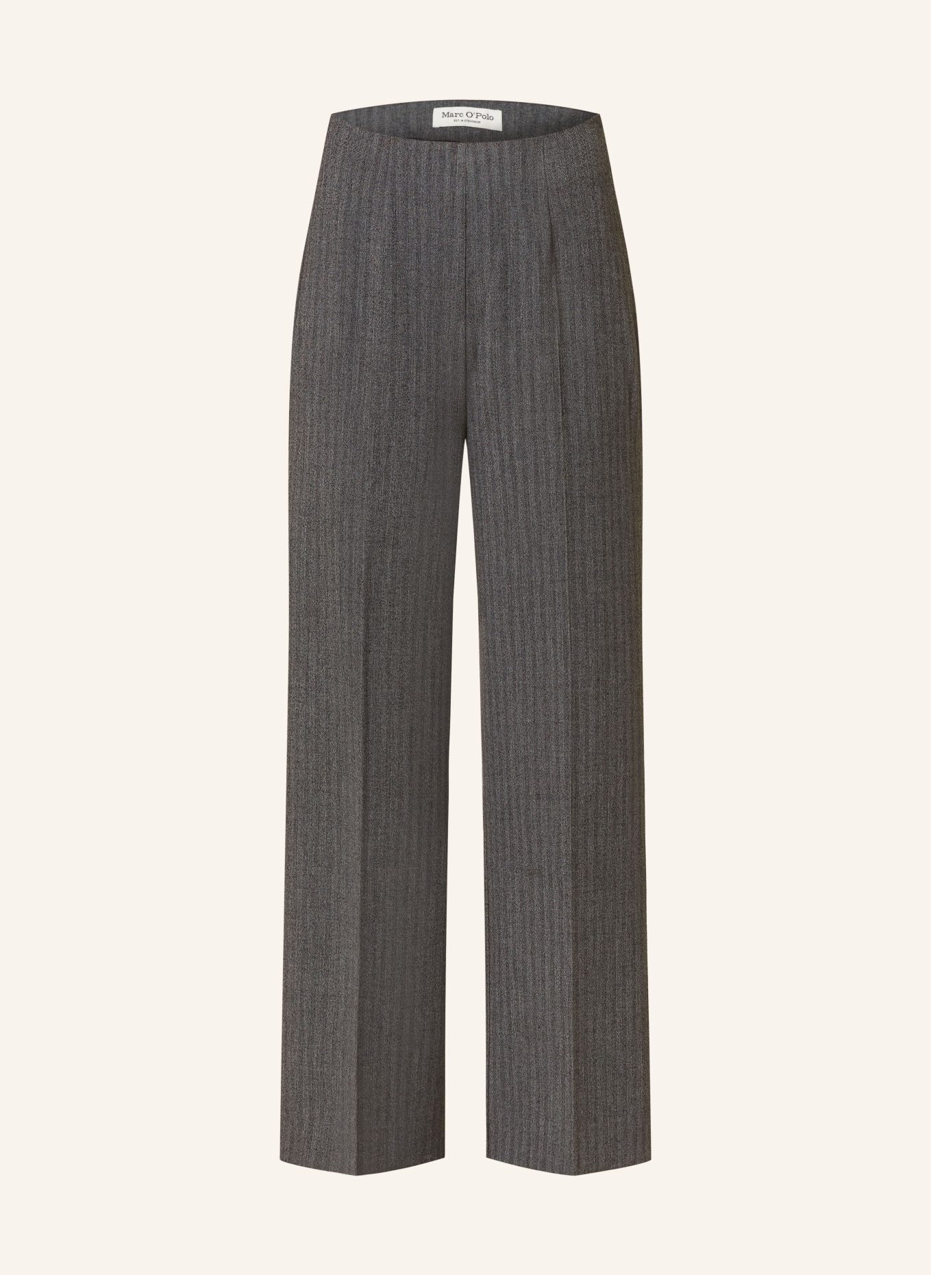 Marc O'Polo Wide leg trousers, Color: GRAY (Image 1)