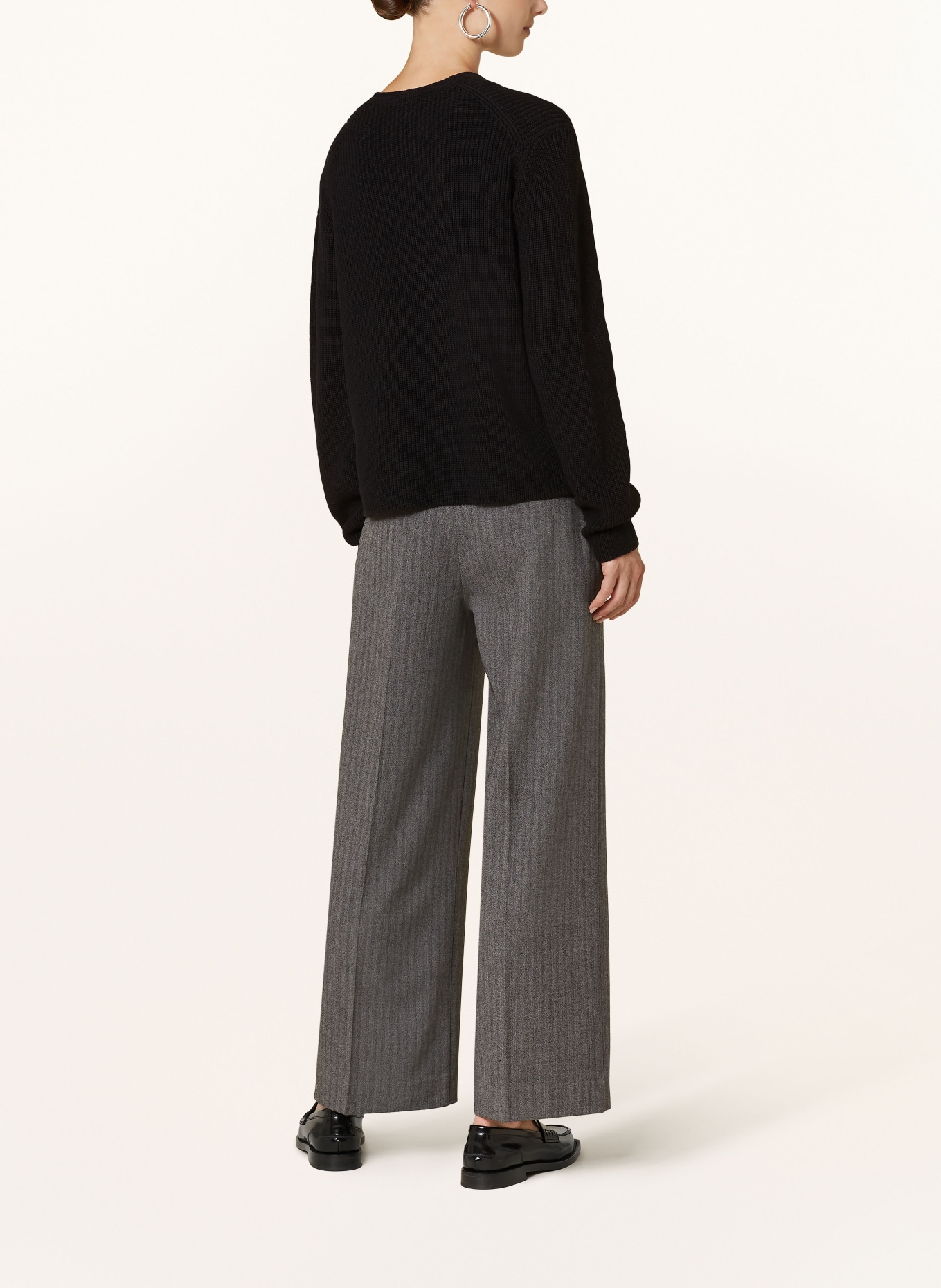 Marc O'Polo Wide leg trousers, Color: GRAY (Image 3)