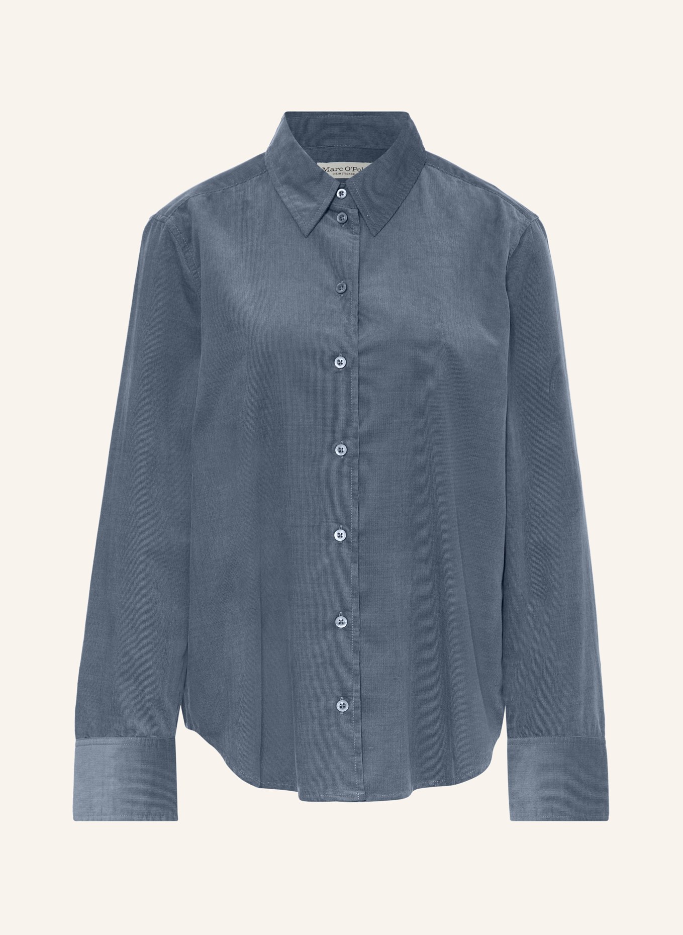 Marc O'Polo Cordbluse, Farbe: BLAU (Bild 1)