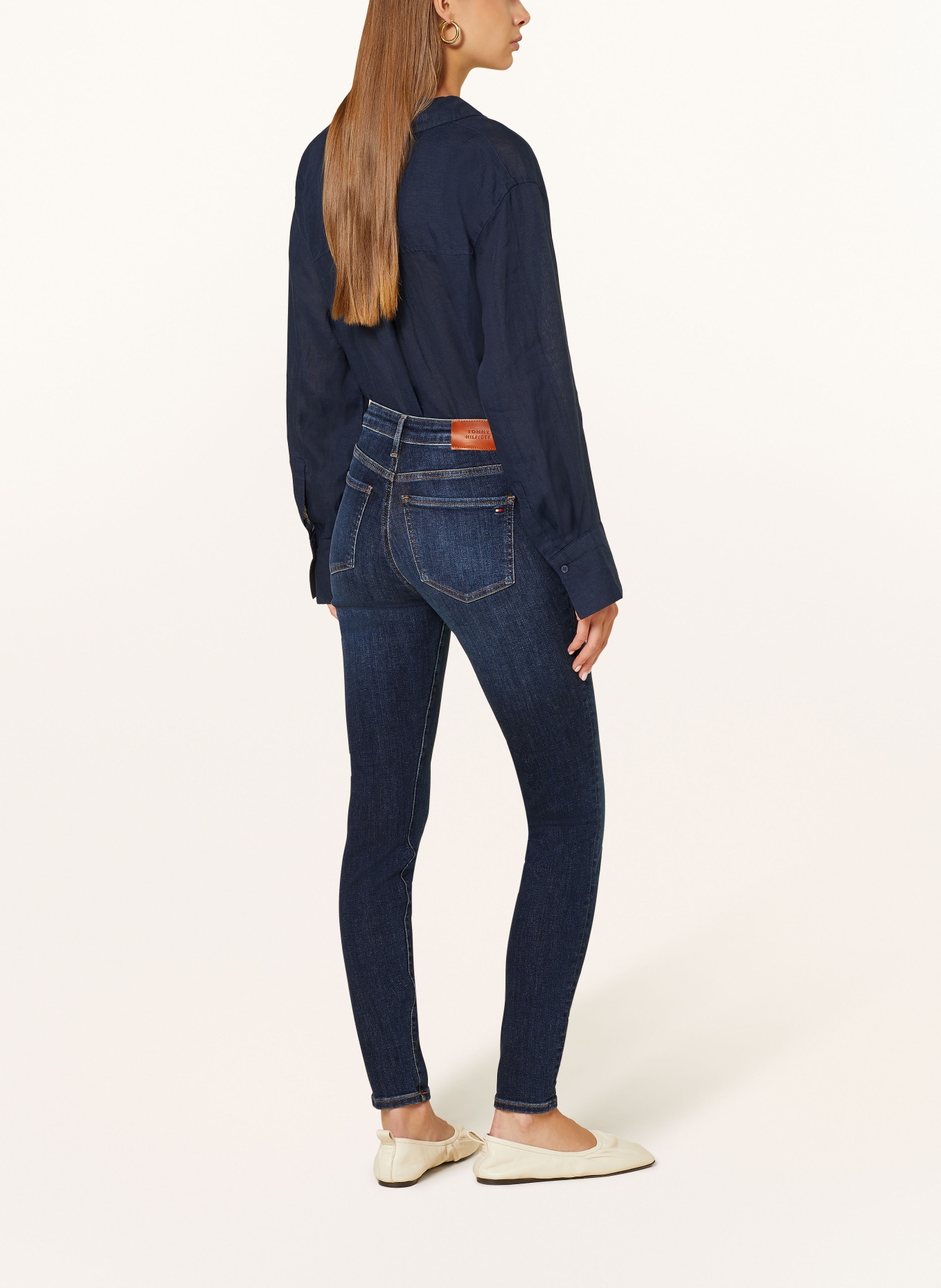 TOMMY HILFIGER Jeansy skinny COMO: 02Кофта tommy hilfiger в составе кашемир