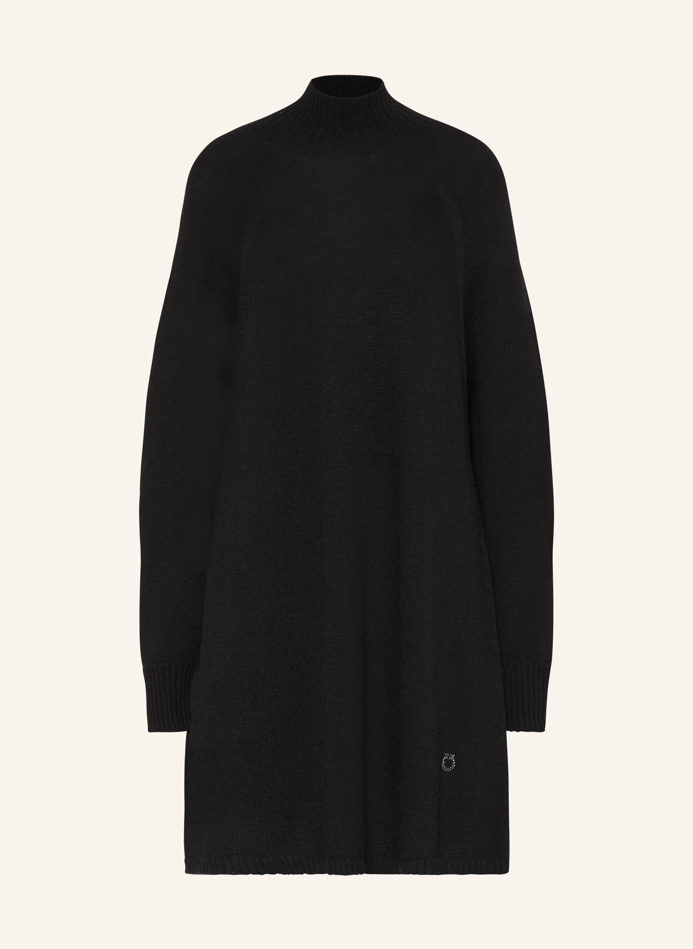 PINKO Strickkleid GRATICCIO: SCHWARZ