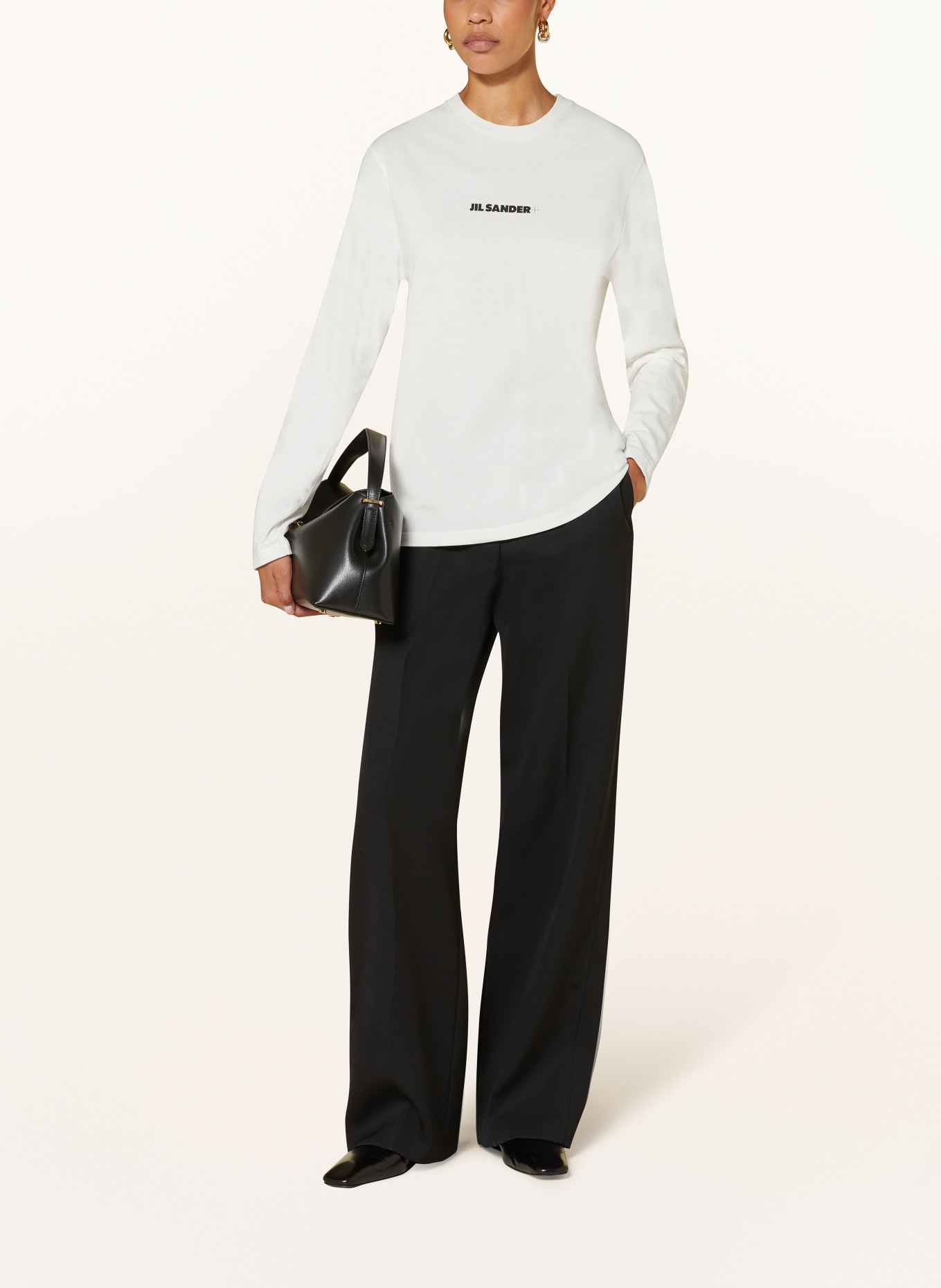 【関税込み】JIL SANDER WHITE LONG-SLEEVED SHIRT 22907074_52953395_600.jpg