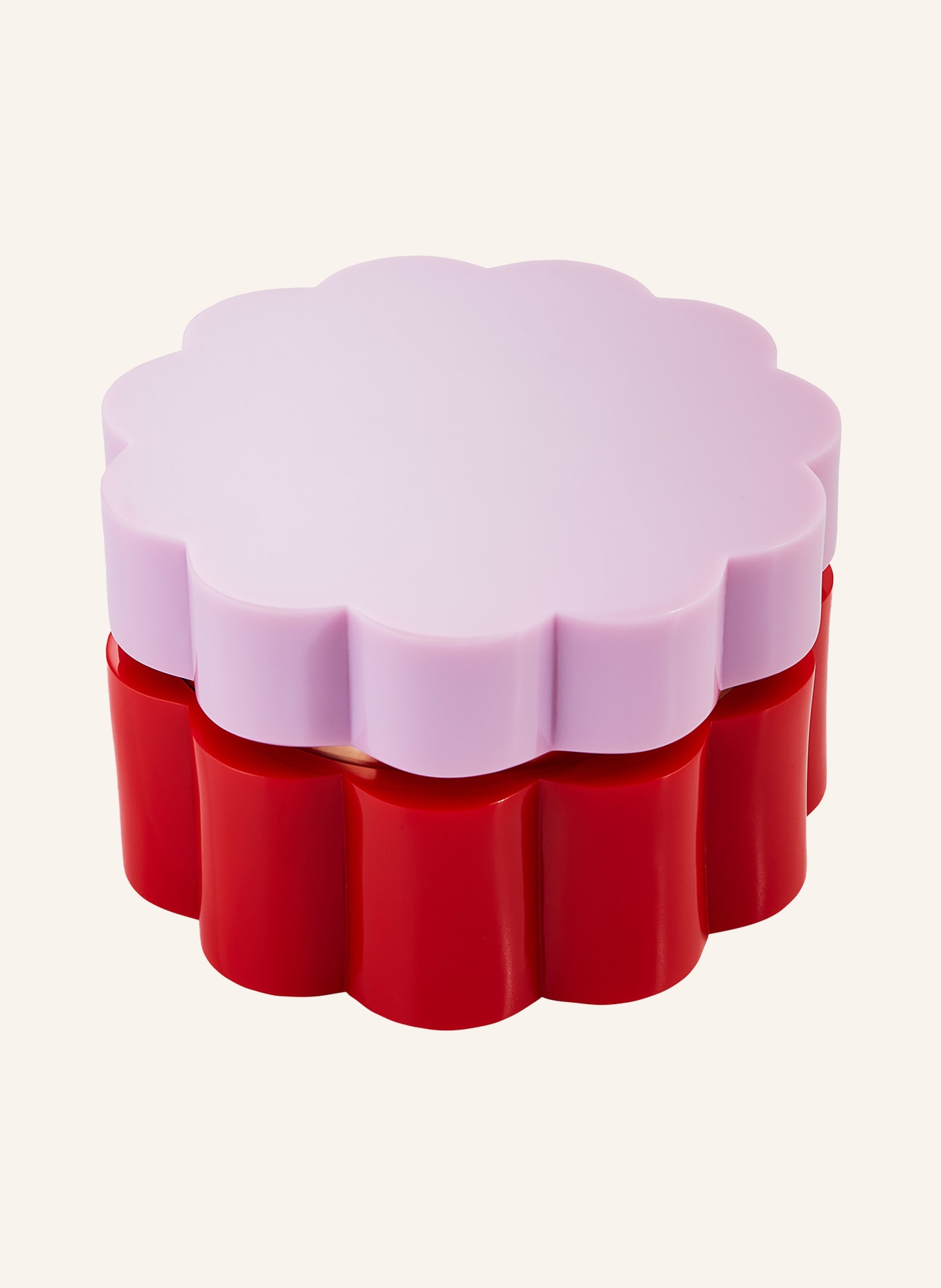 JONATHAN ADLER Aufbewahrungsbox FLEUR SMALL: ROSA / ROT