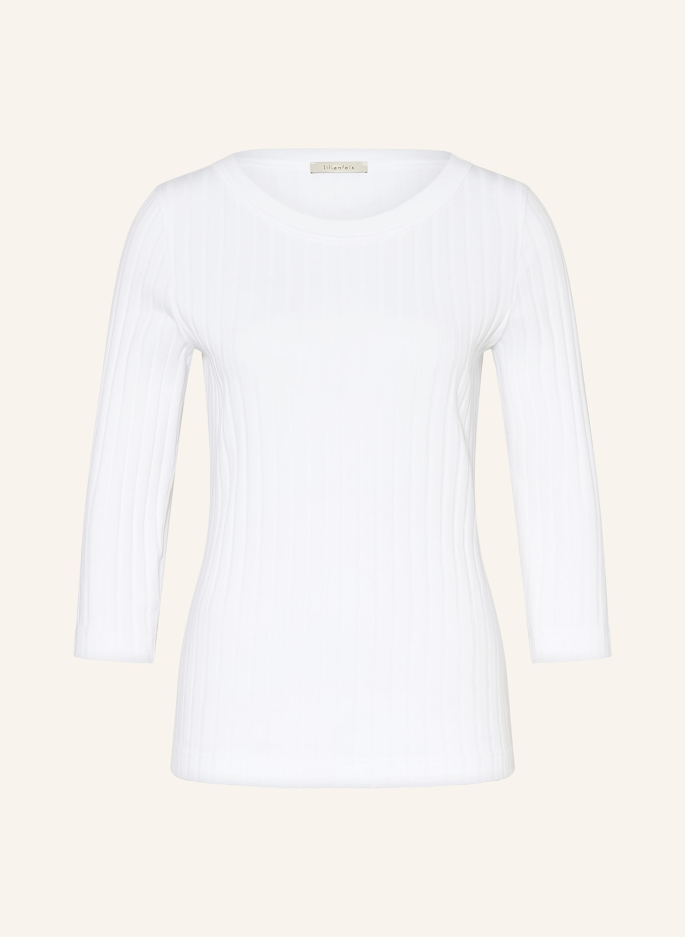 lilienfels Shirt with 3/4 sleeves: WHITE