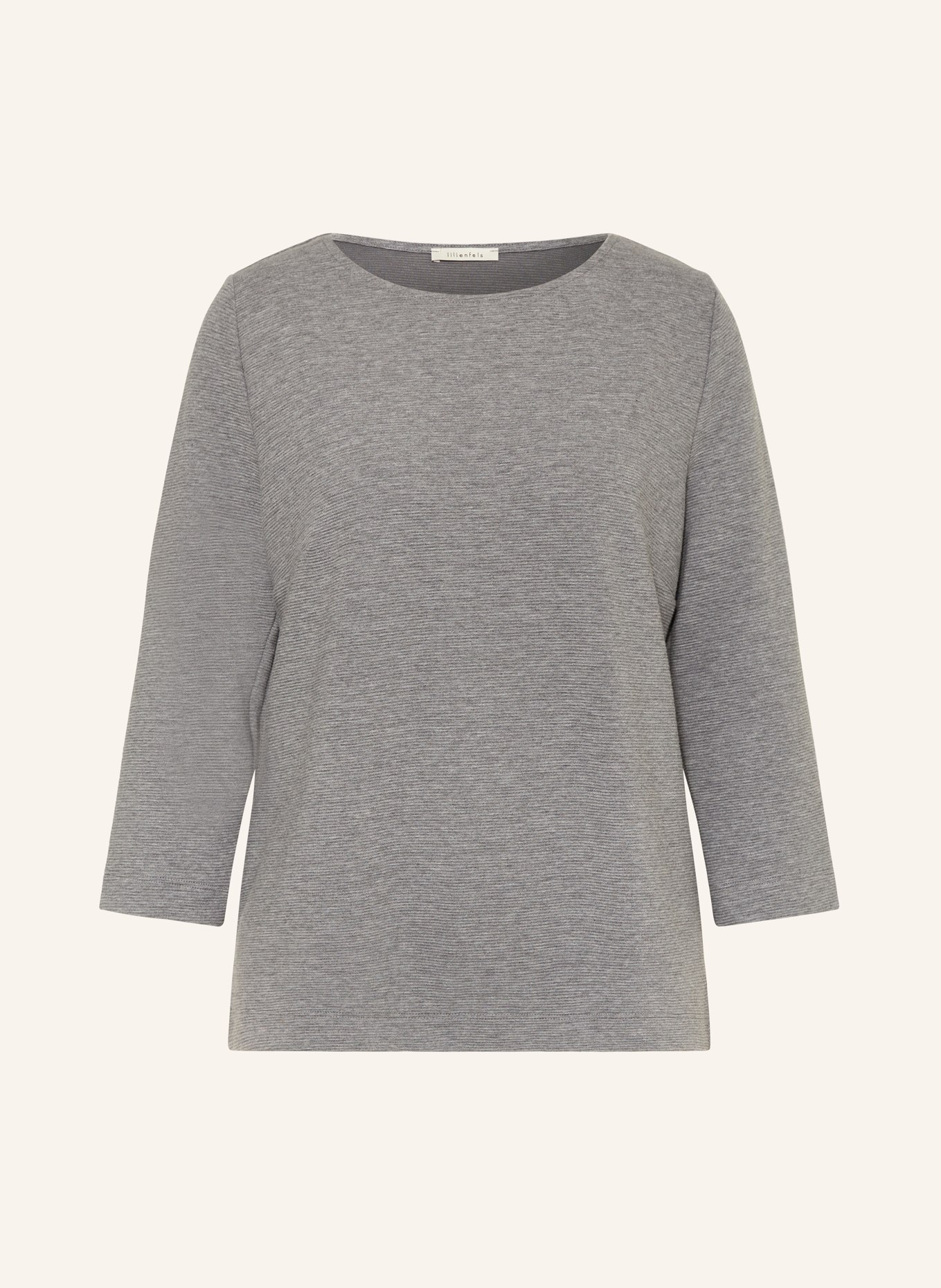 lilienfels Shirt mit 3/4-Arm: GRAU
