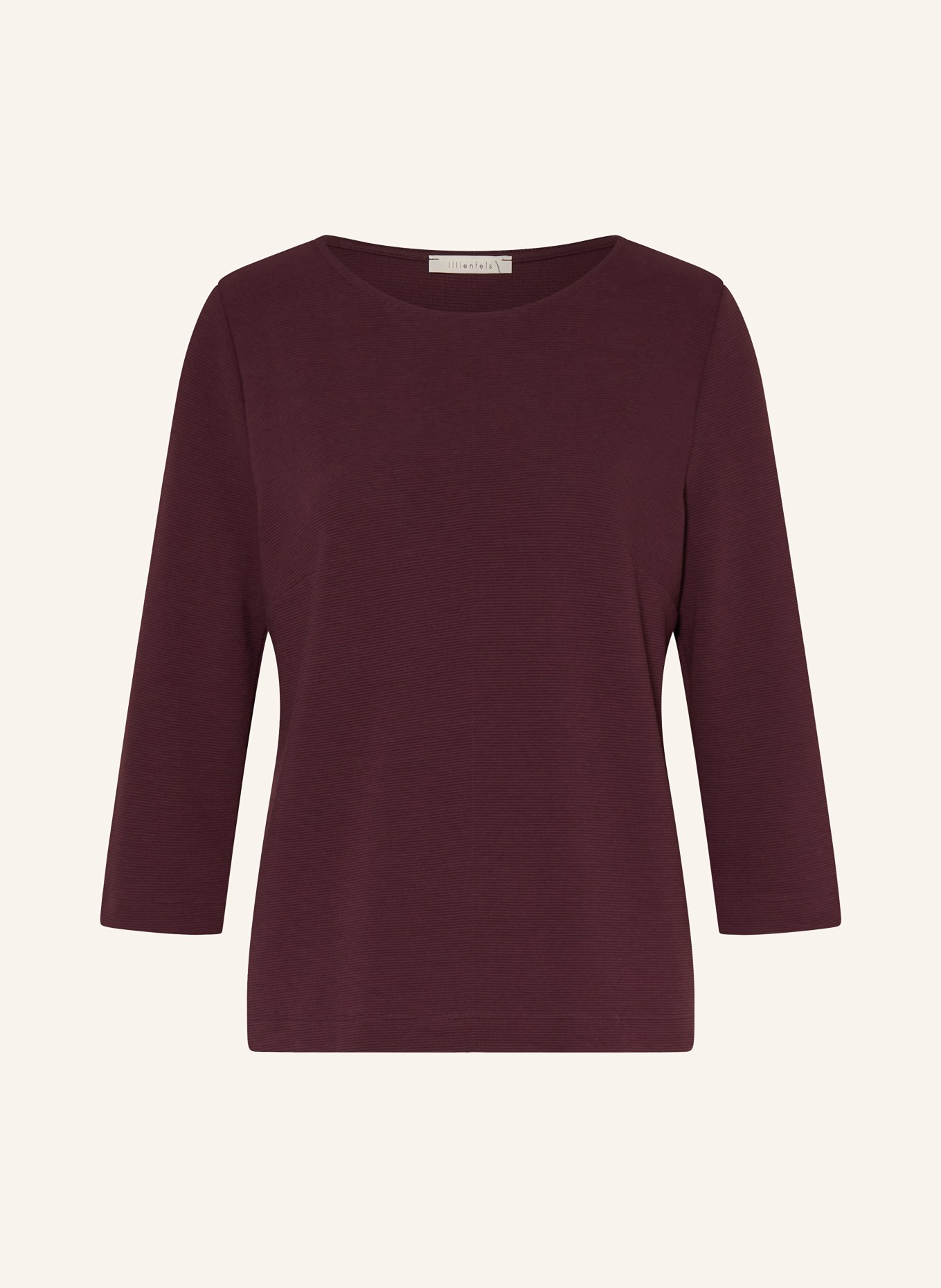 lilienfels Shirt with 3/4 sleeves, Color: DARK PURPLE (Image 1)