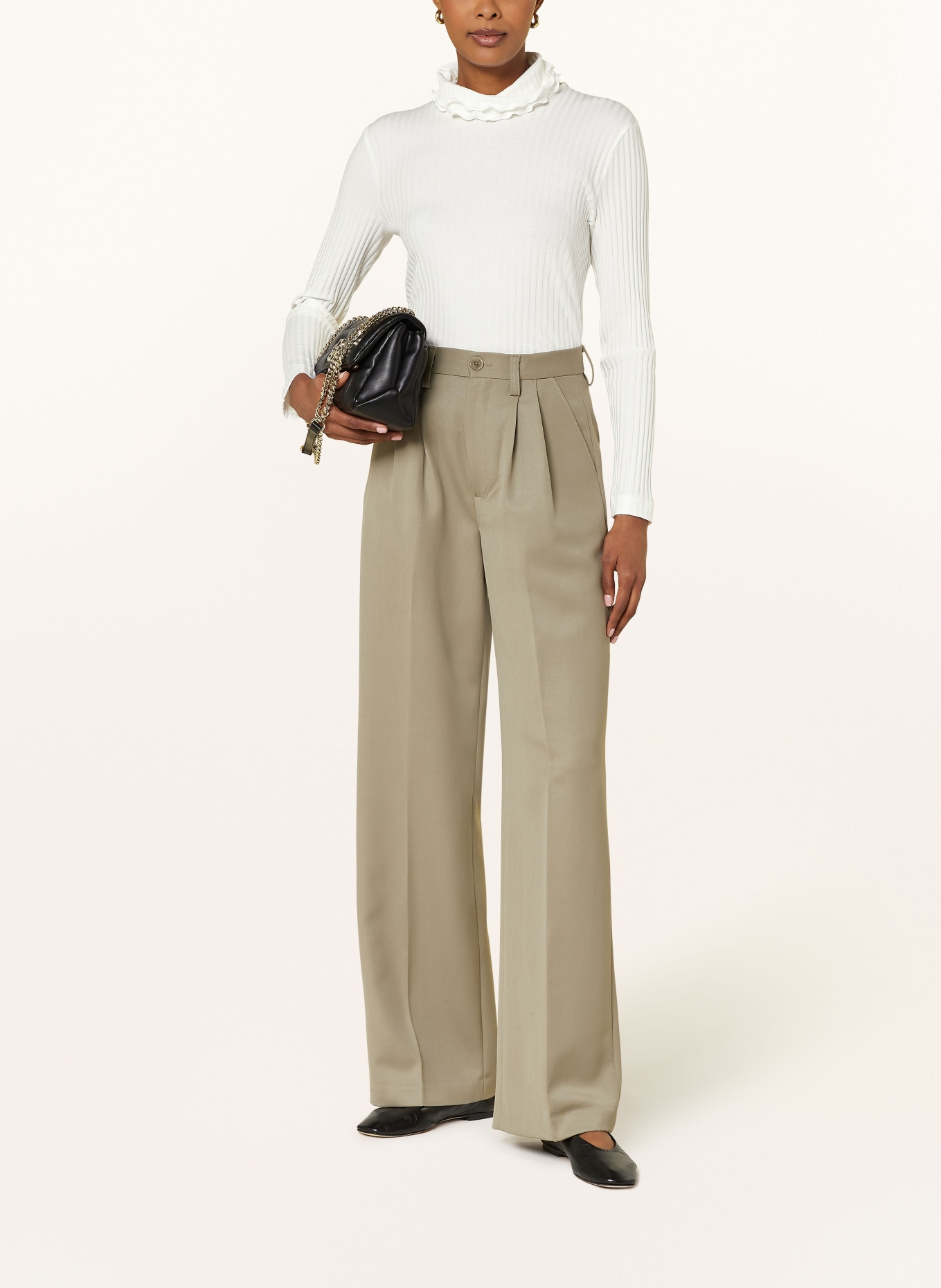 lilienfels Turtleneck shirt, Color: WHITE (Image 2)