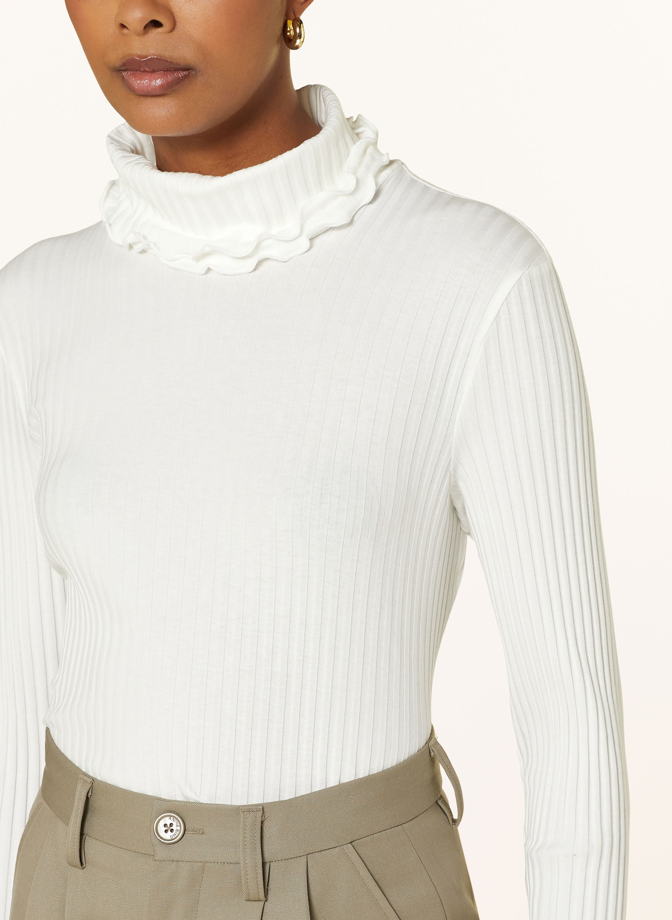 lilienfels Turtleneck shirt, Color: WHITE (Image 4)
