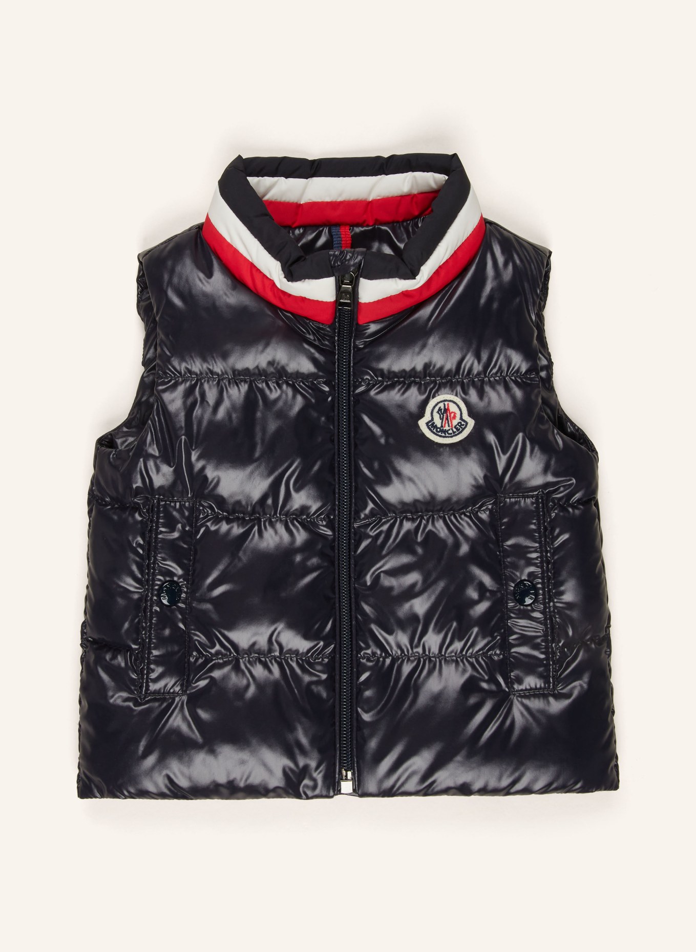 MONCLER enfant Doudoune sans rembourrage MERAB: BLEU FONCÉ