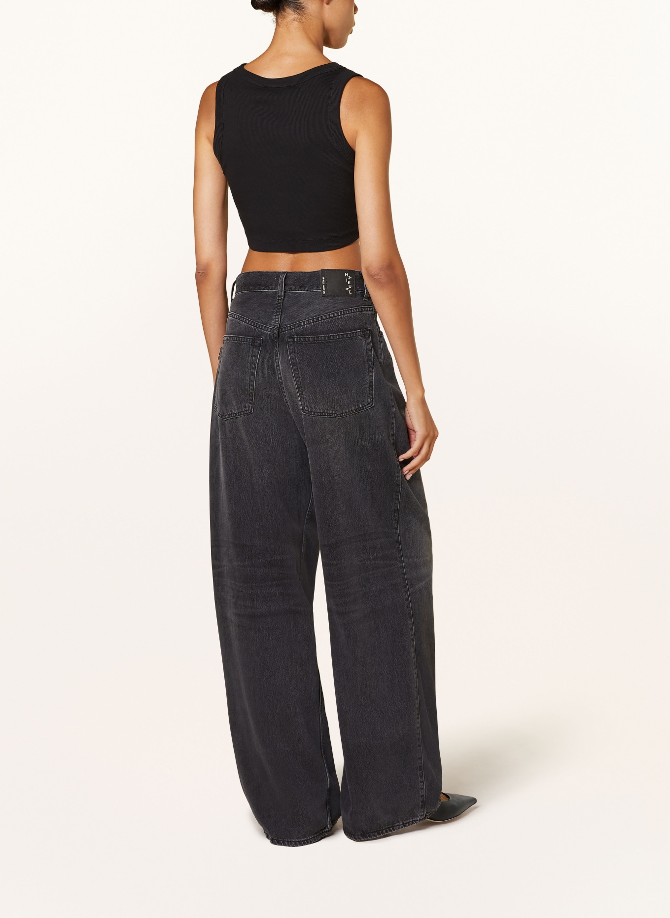 HAIKURE Boyfriend Jeans CANDY, Farbe: L0854 BLACK TEN (Bild 3)