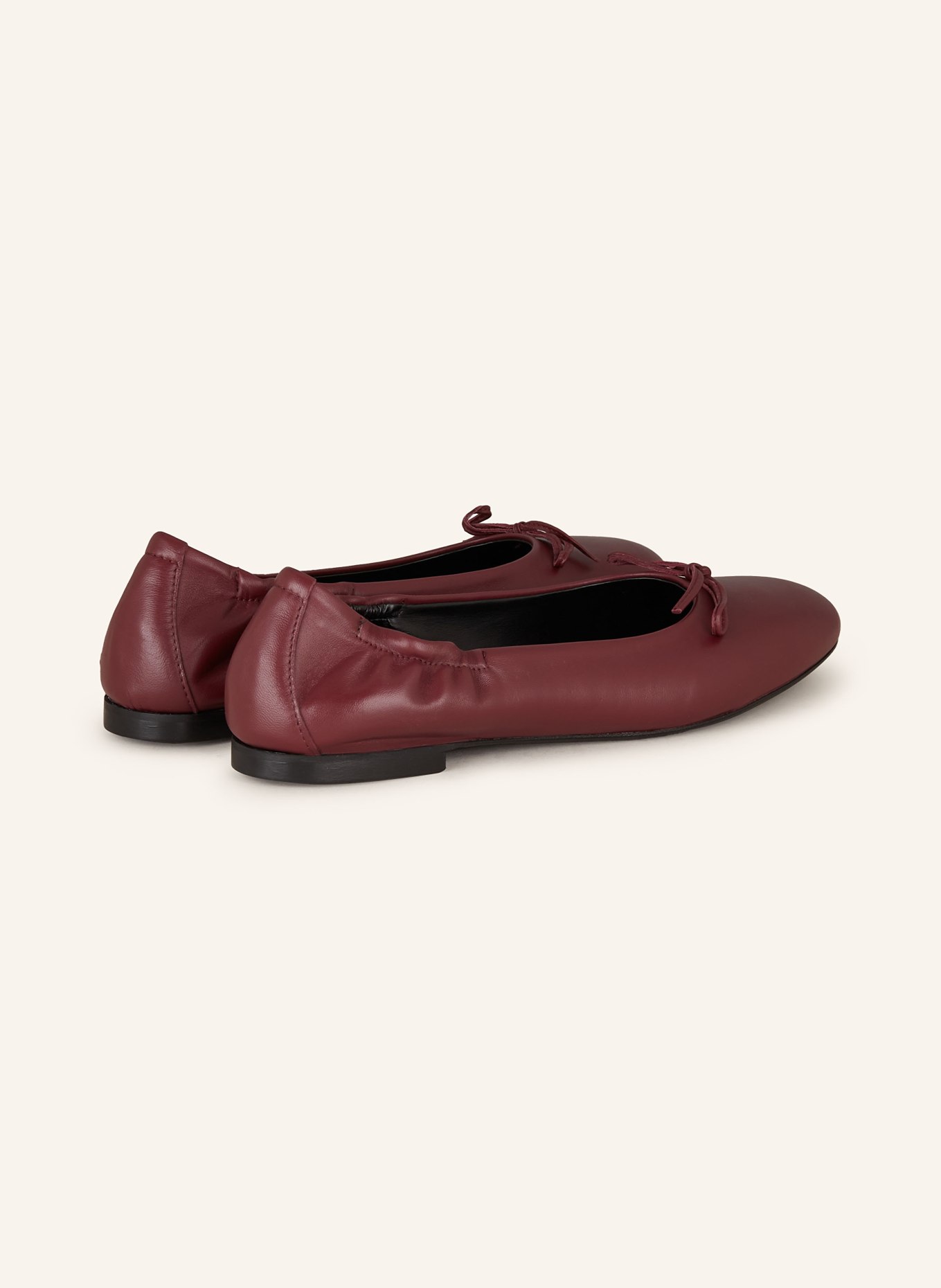 darling harbour Ballet flats, Color: DARK RED (Image 2)