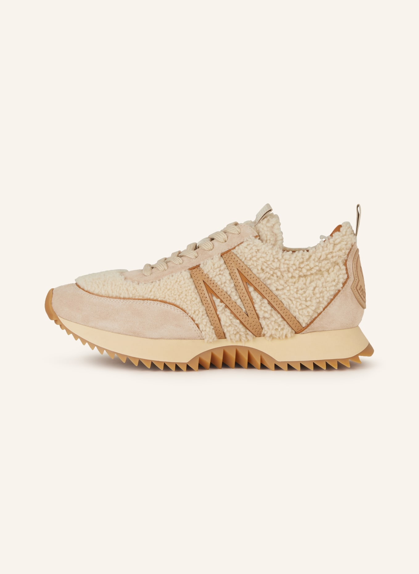 MONCLER Sneakers PACEY with faux fur