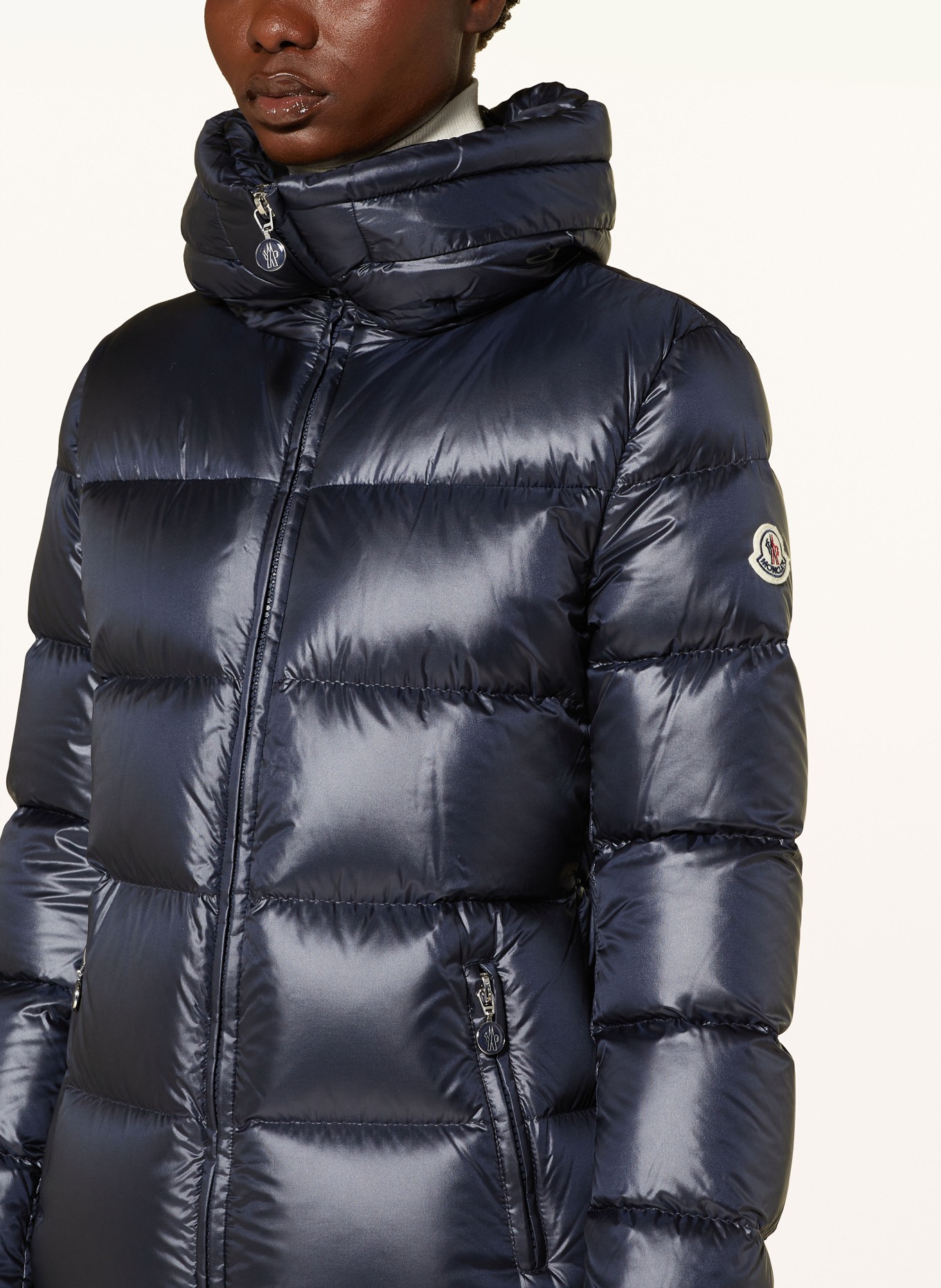 MONCLER Down jacket DOURO: DARK BLUE (Image 4)