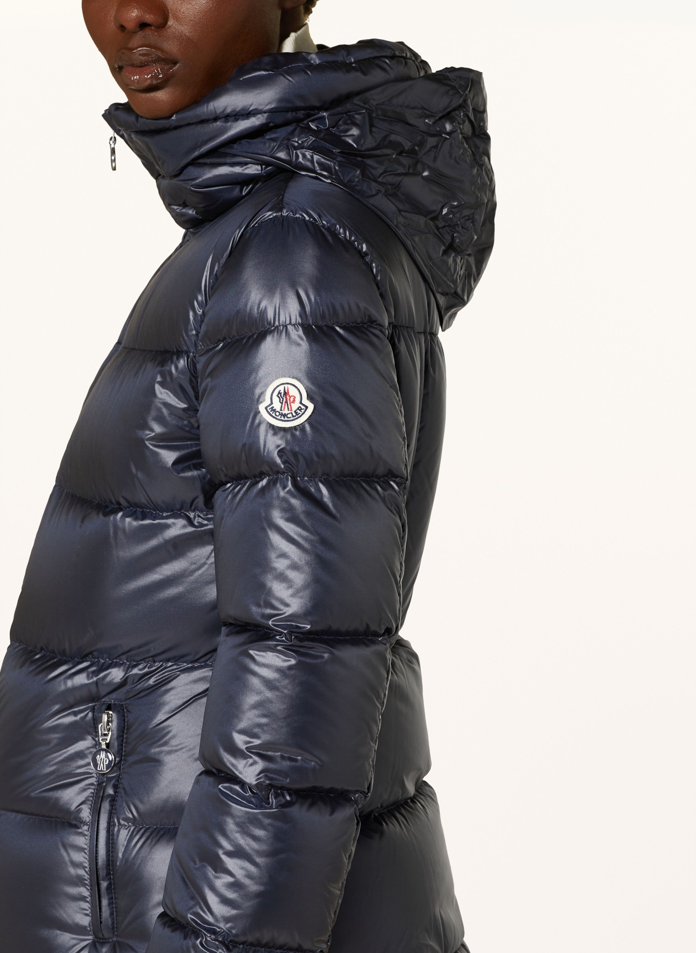 MONCLER Down jacket DOURO: DARK BLUE (Image 5)