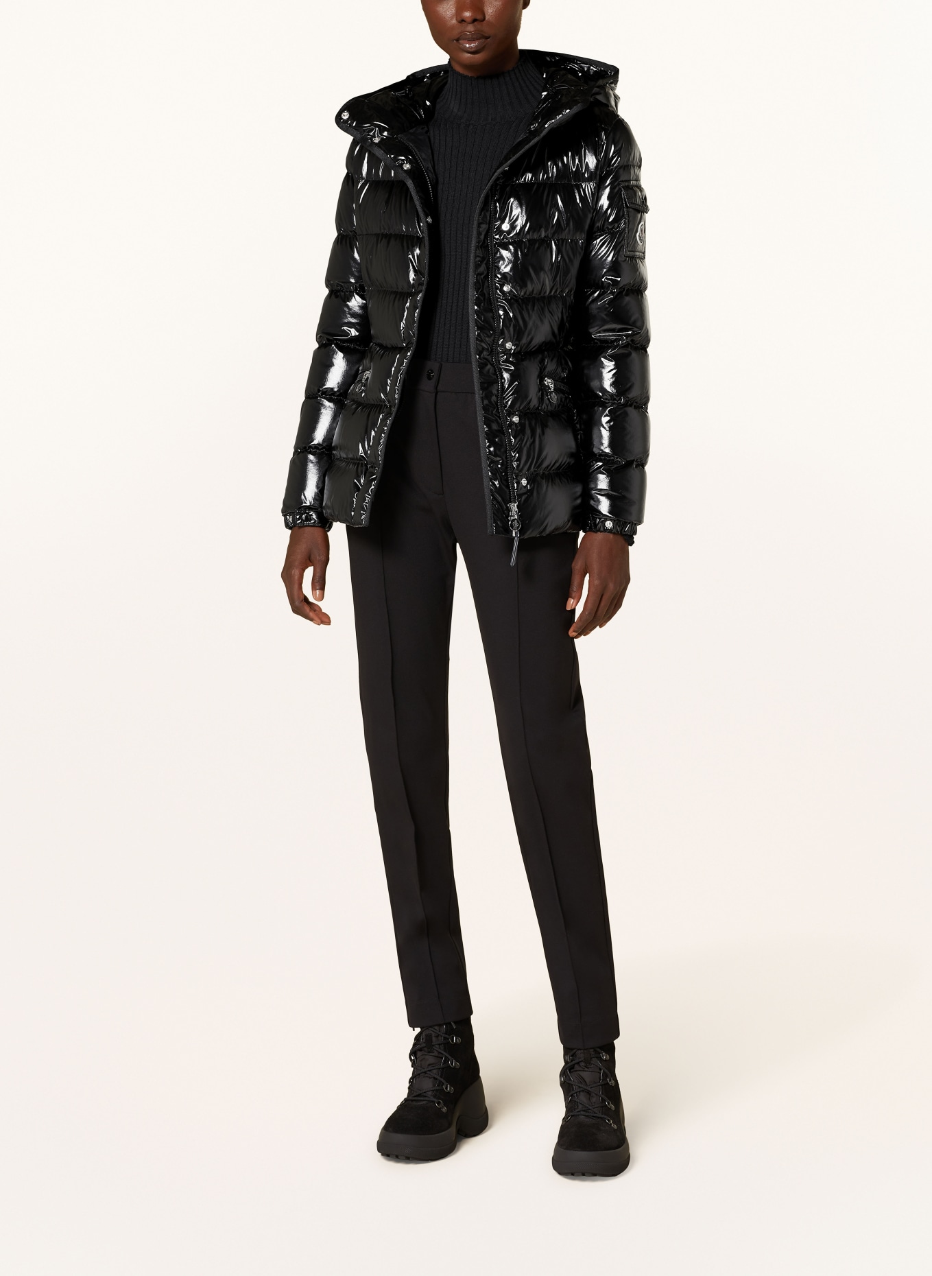 MONCLER Daunenjacke BARANTE: SCHWARZ