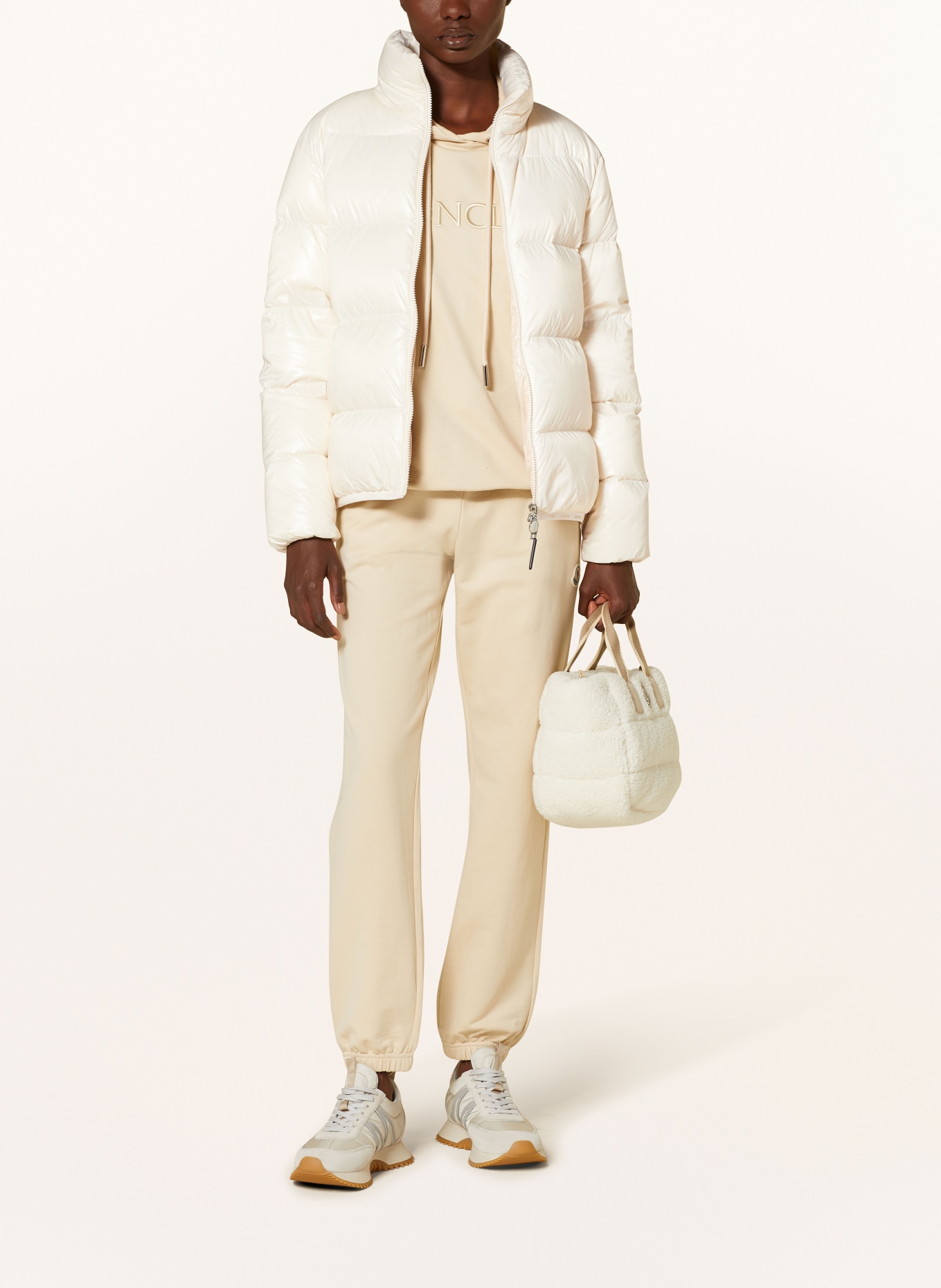 MONCLER Daunenjacke ABBADIA: CREME