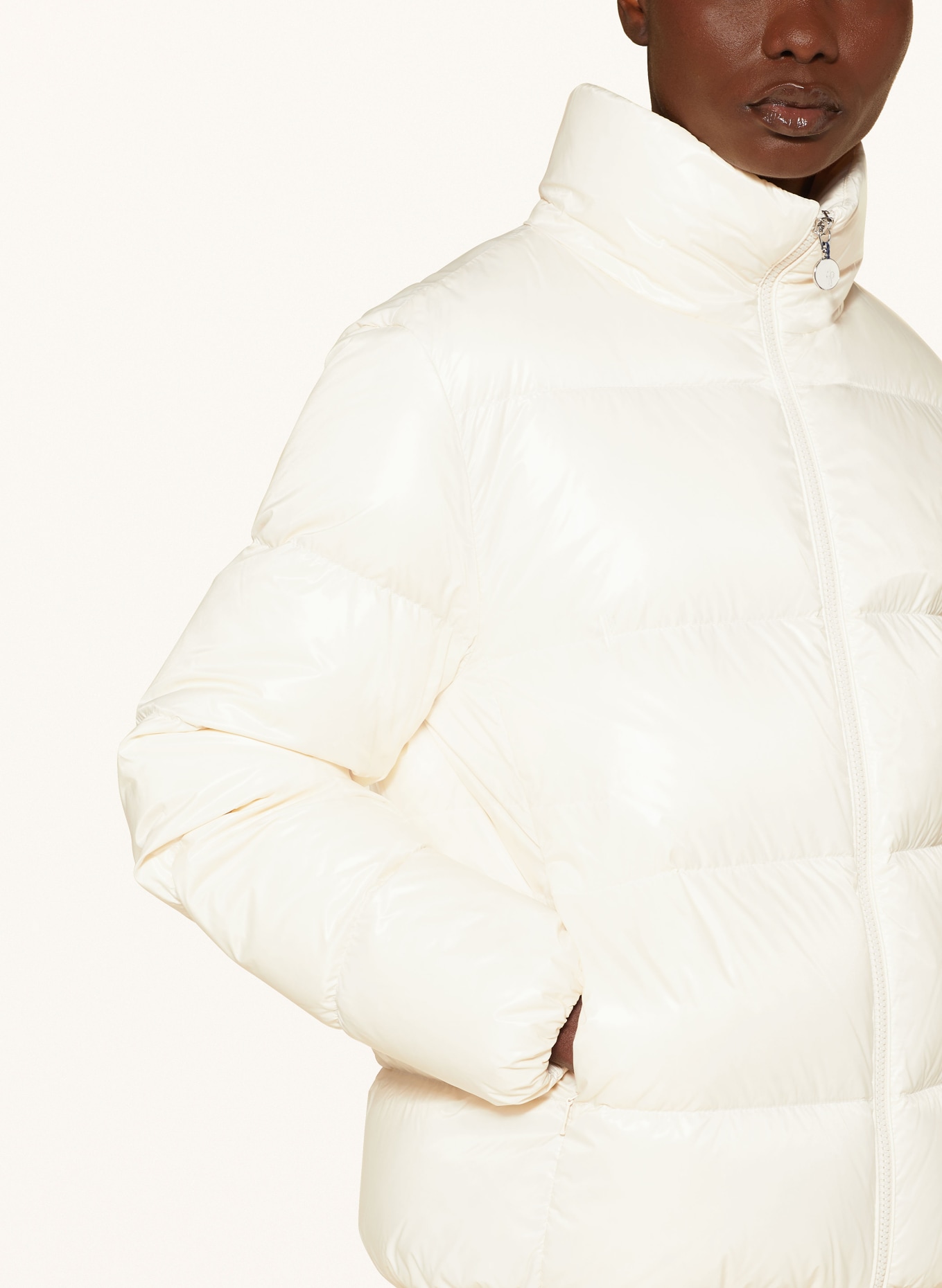 MONCLER Daunenjacke ABBADIA: CREME