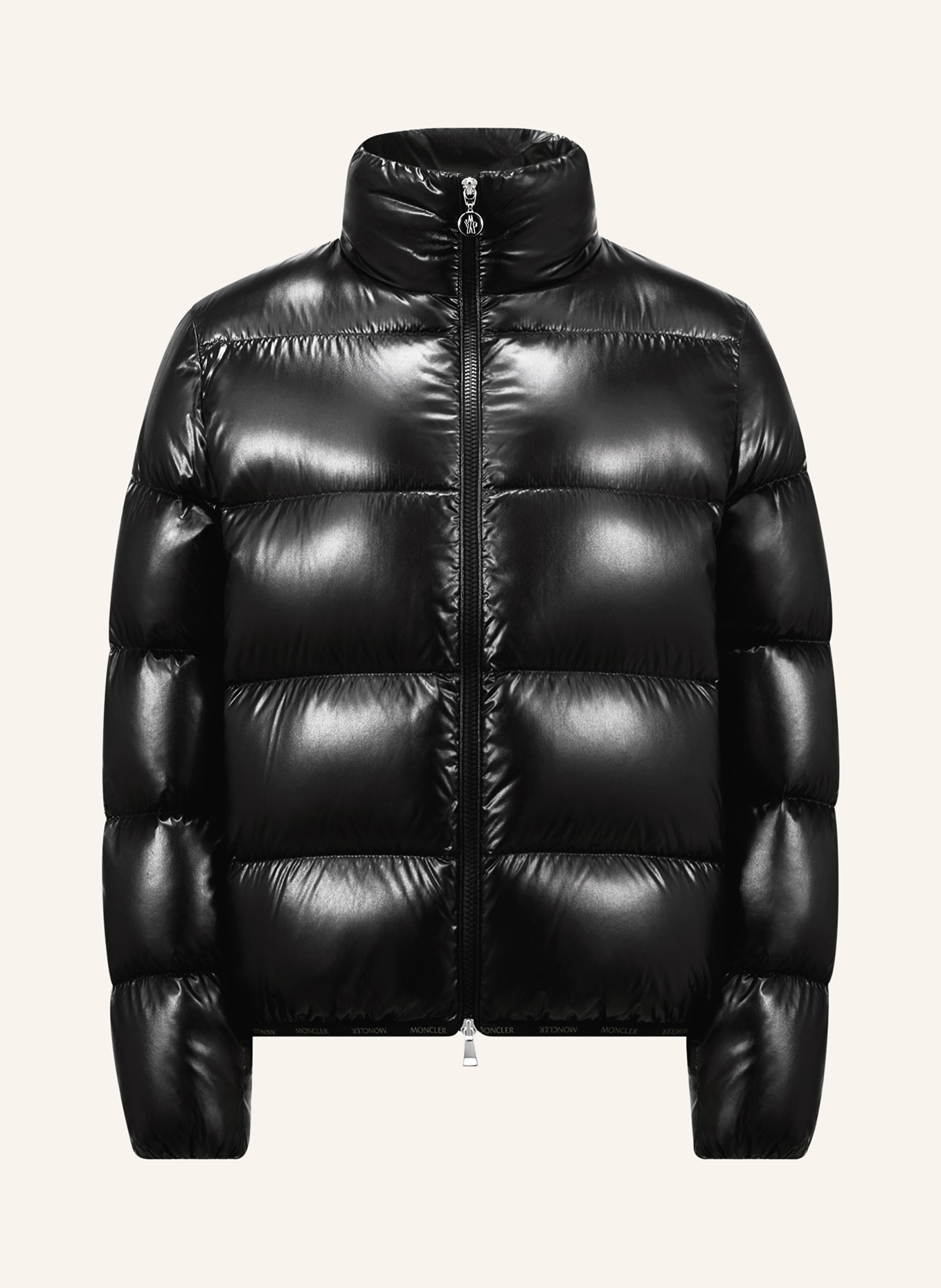 MONCLER Daunenjacke ABBADIA: SCHWARZ