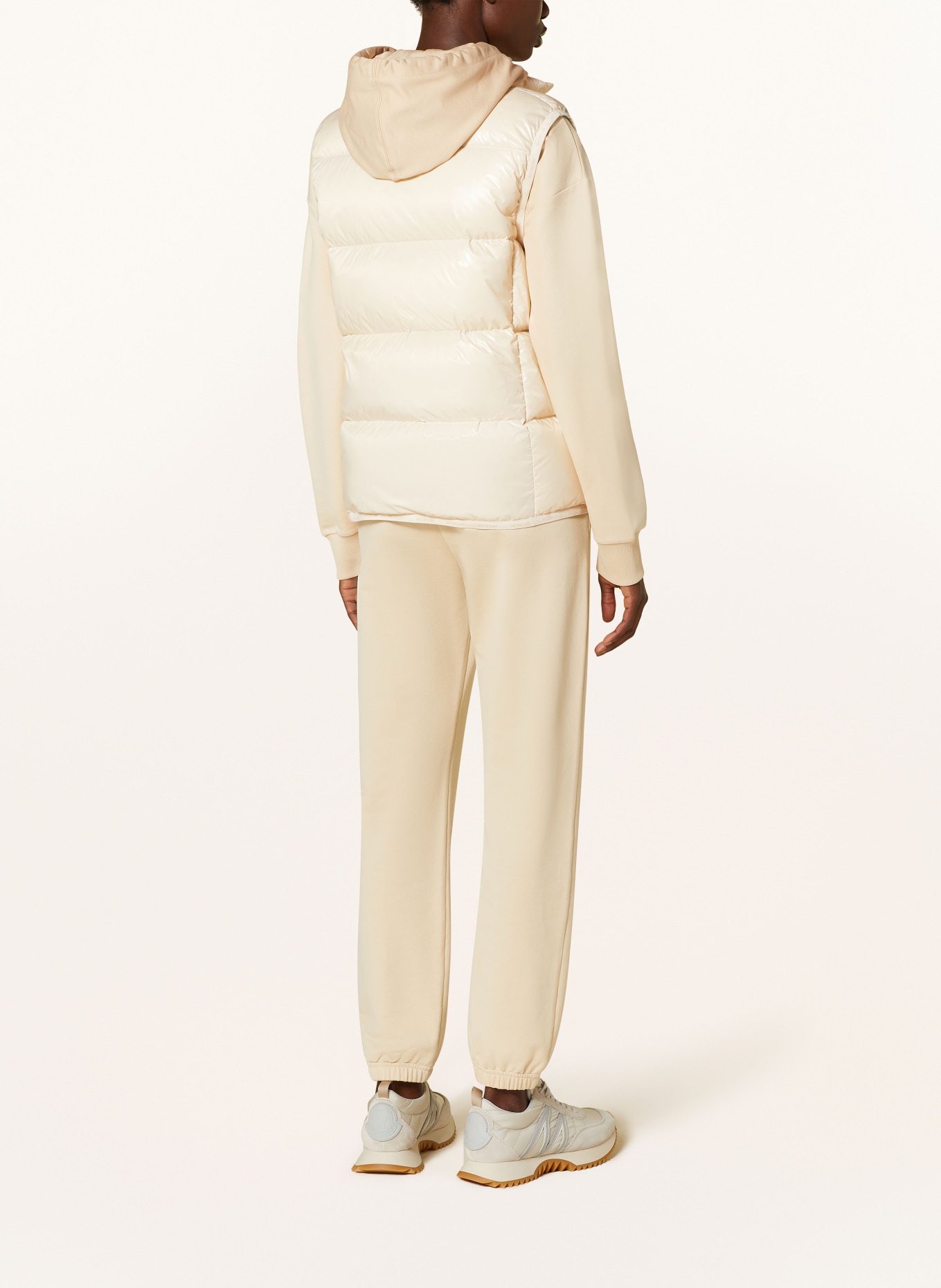 MONCLER Daunenweste BADIA: CREME