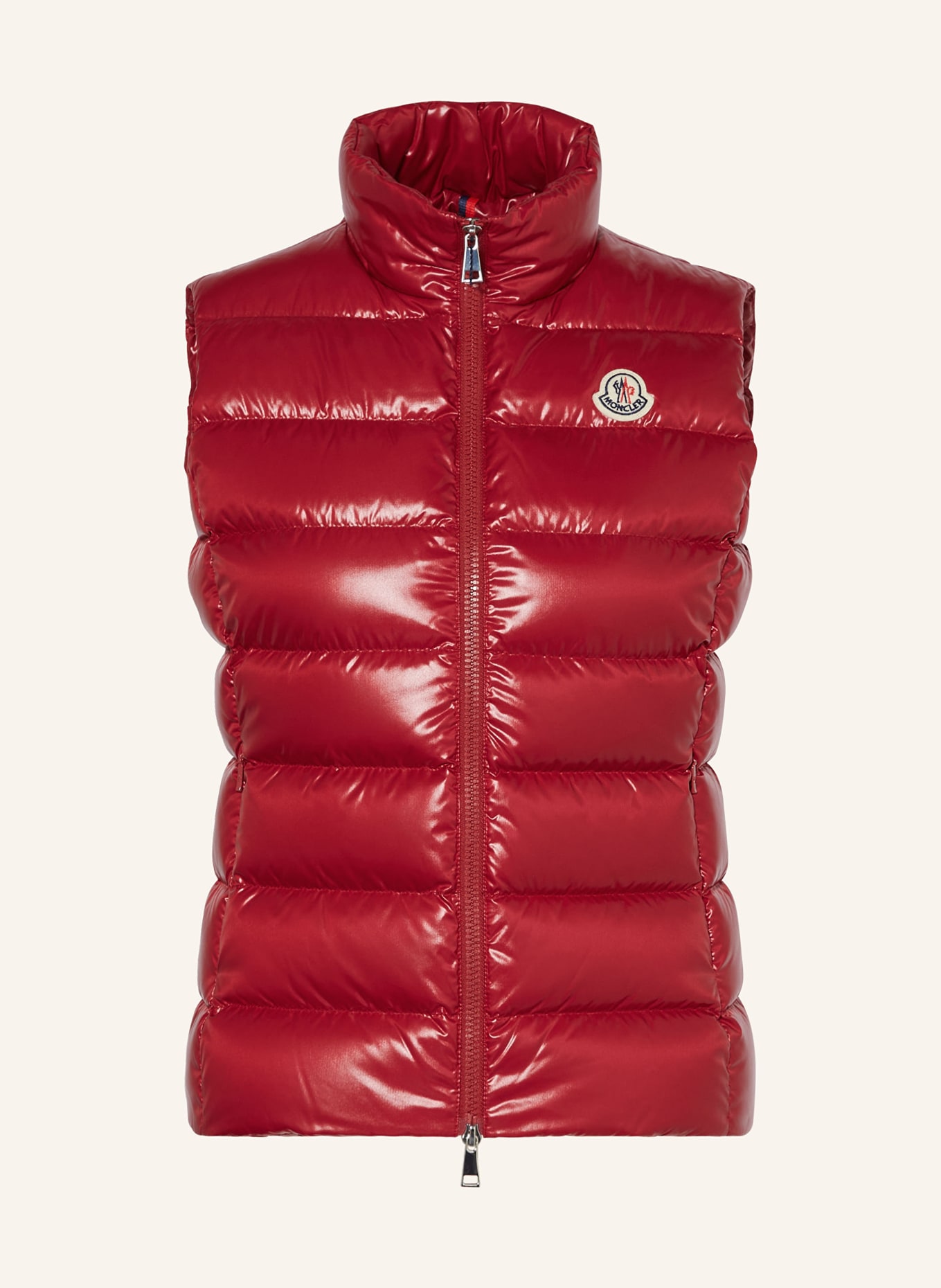 MONCLER Daunenweste GHANY: DUNKELROT