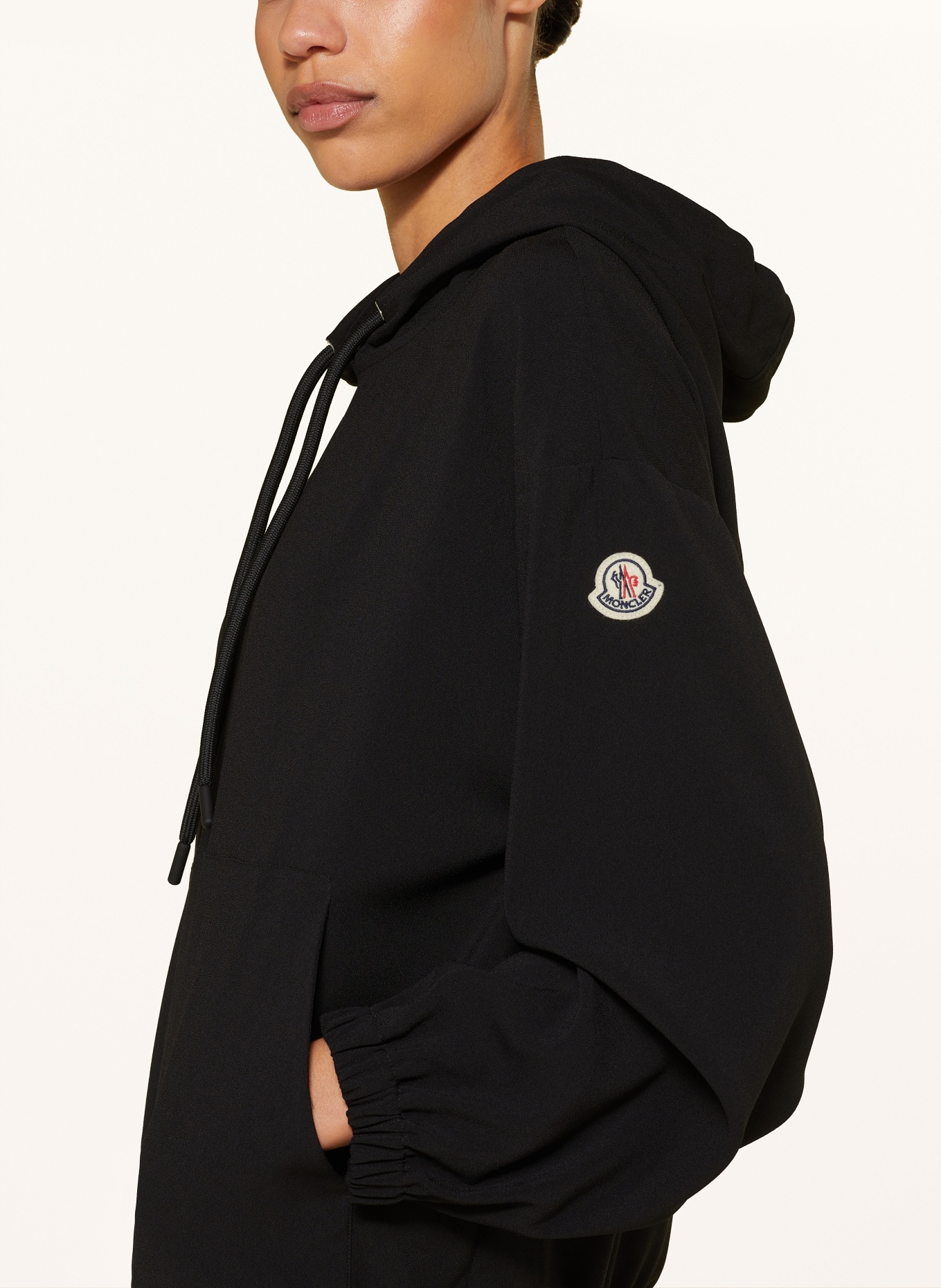 MONCLER Bluza z kapturem: CZARNY