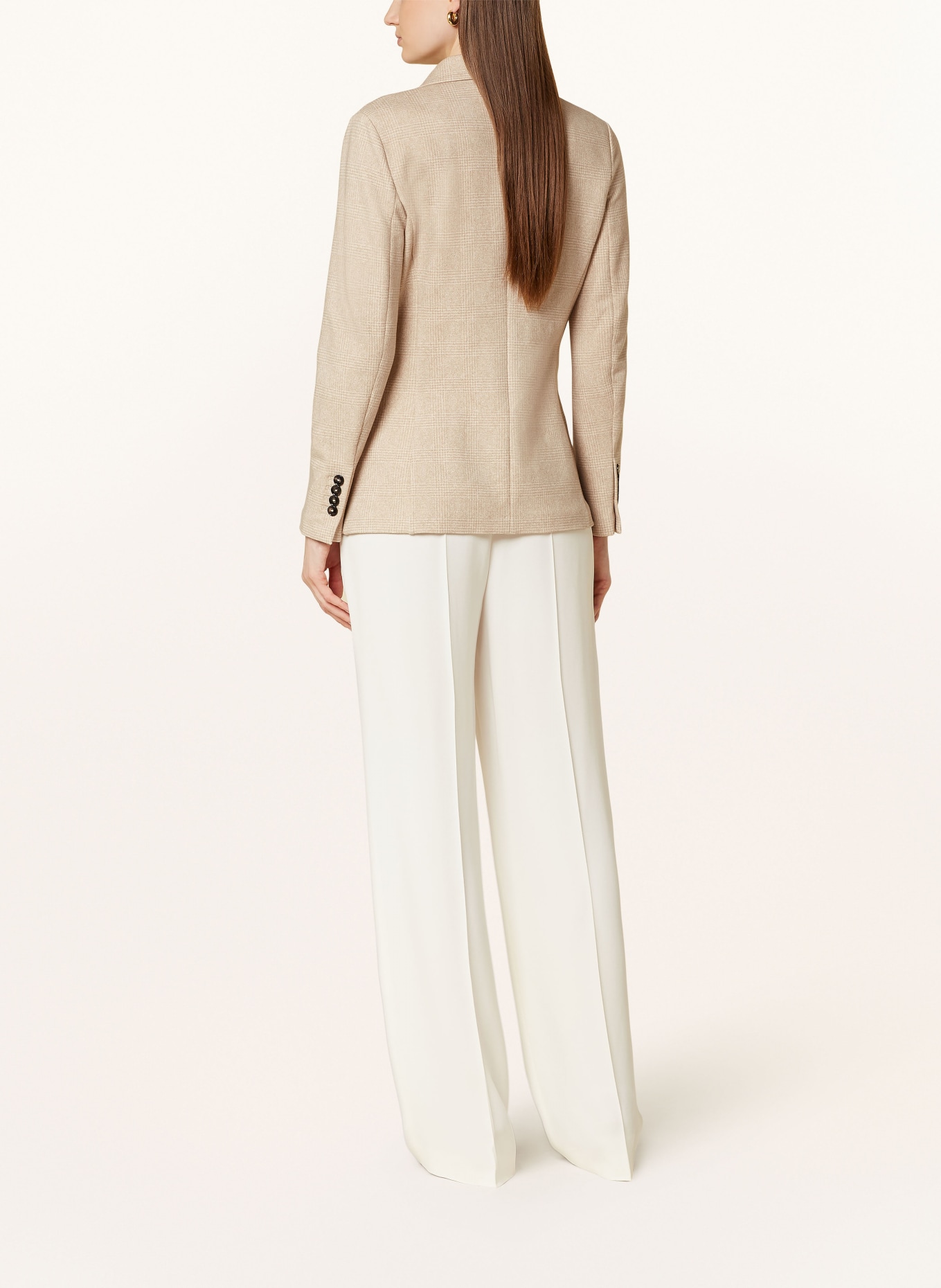 CIRCOLO 1901 Jersey blazer, Color: CREAM/ BEIGE (Image 3)