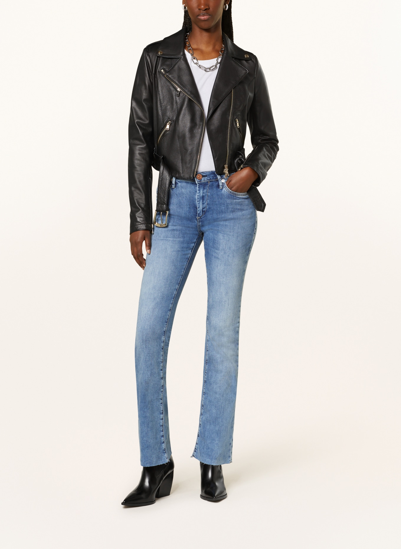 TRUE RELIGION Bootcut džíny BECCA: 4646 Light Blue