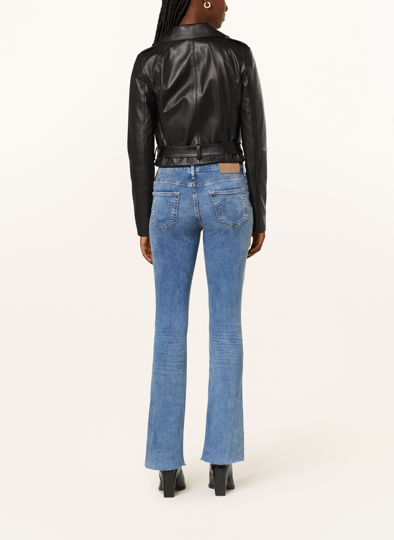 TRUE RELIGION Bootcut džíny BECCA: 4646 Light Blue