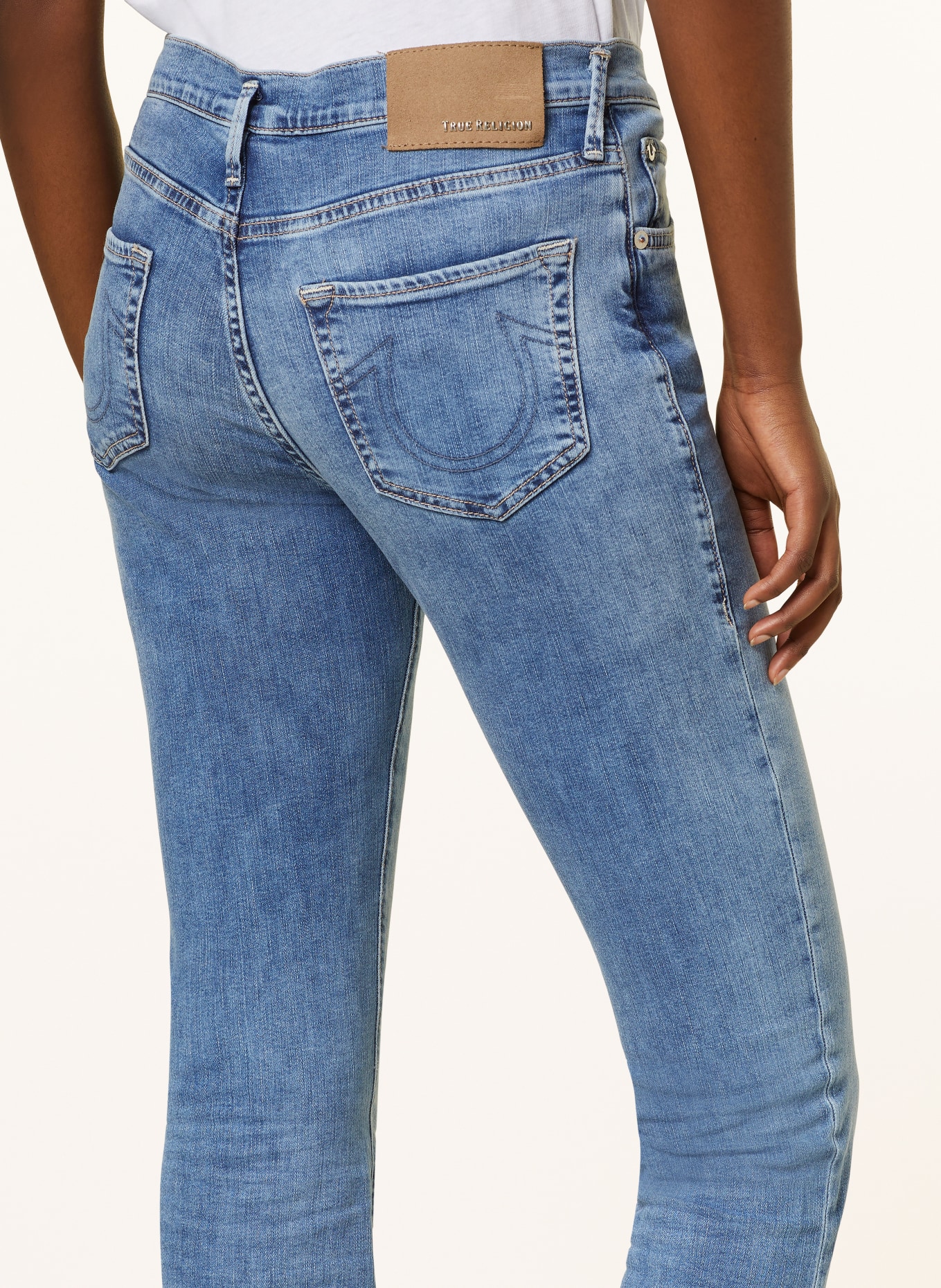TRUE RELIGION Bootcut džíny BECCA: 4646 Light Blue