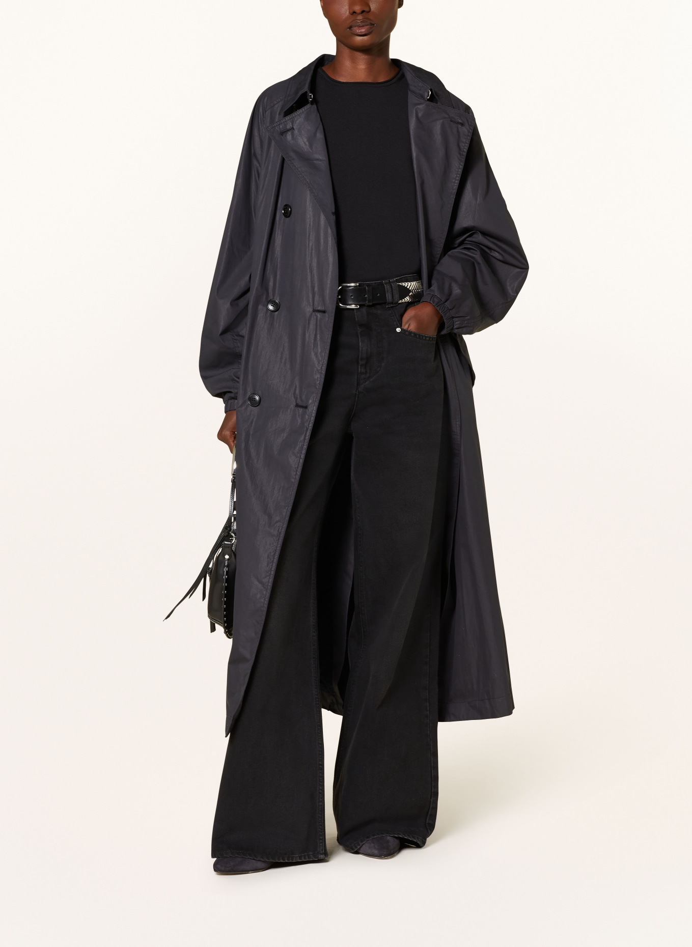 MARANT ÉTOILE Flared jeans LEMONY: 01BK BLACK