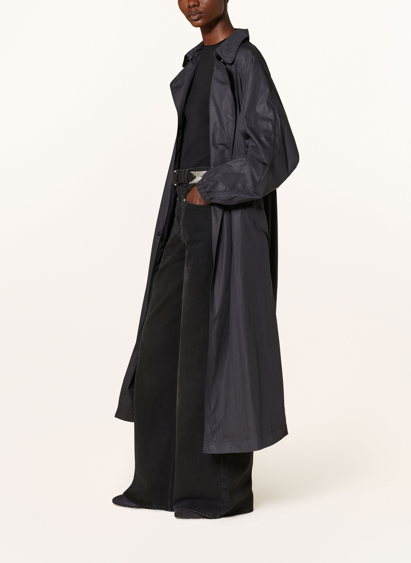 MARANT ÉTOILE Flared jeans LEMONY: 01BK BLACK