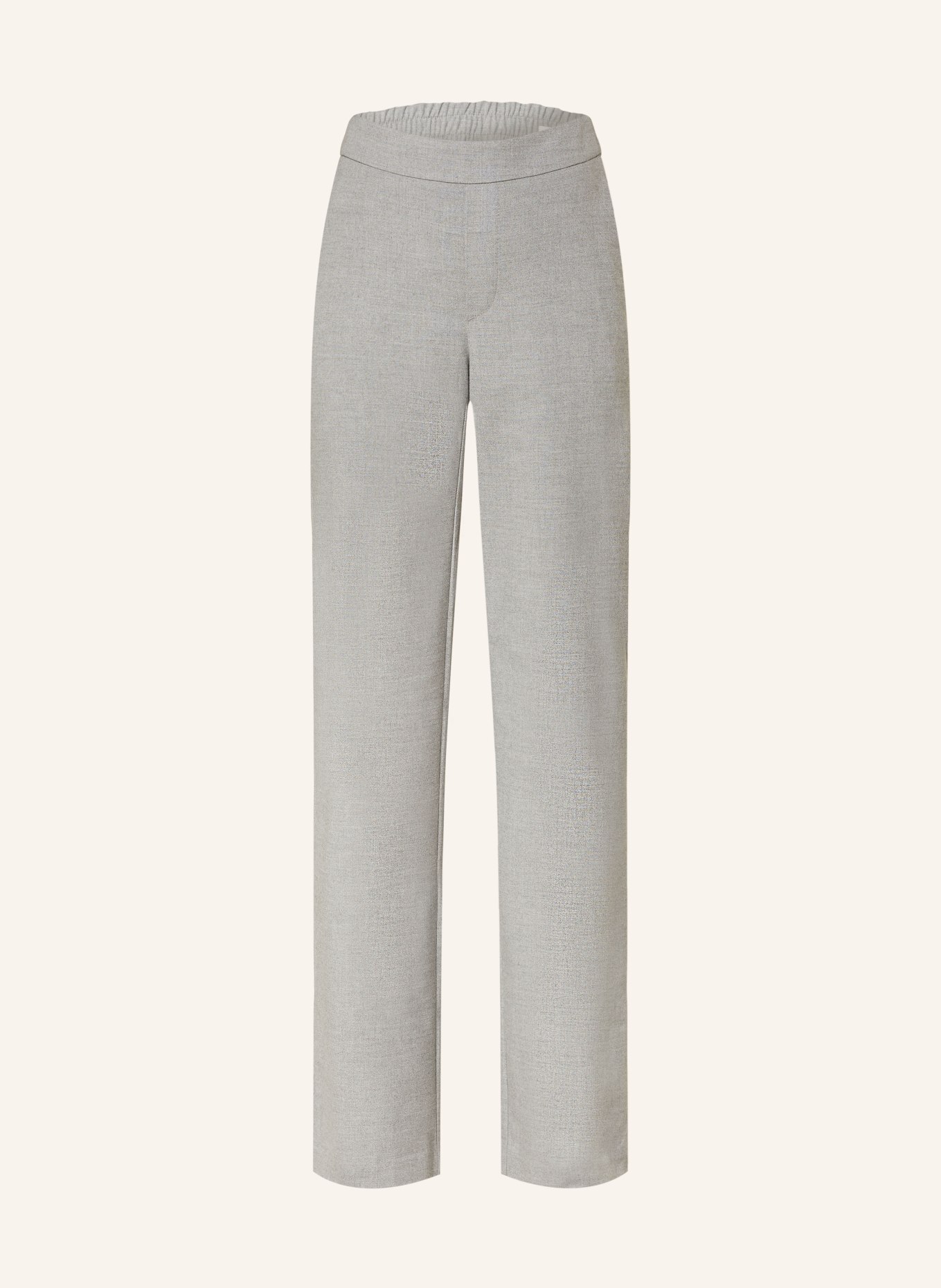 MAC Wide leg trousers CHIARA, Color: LIGHT GRAY (Image 1)