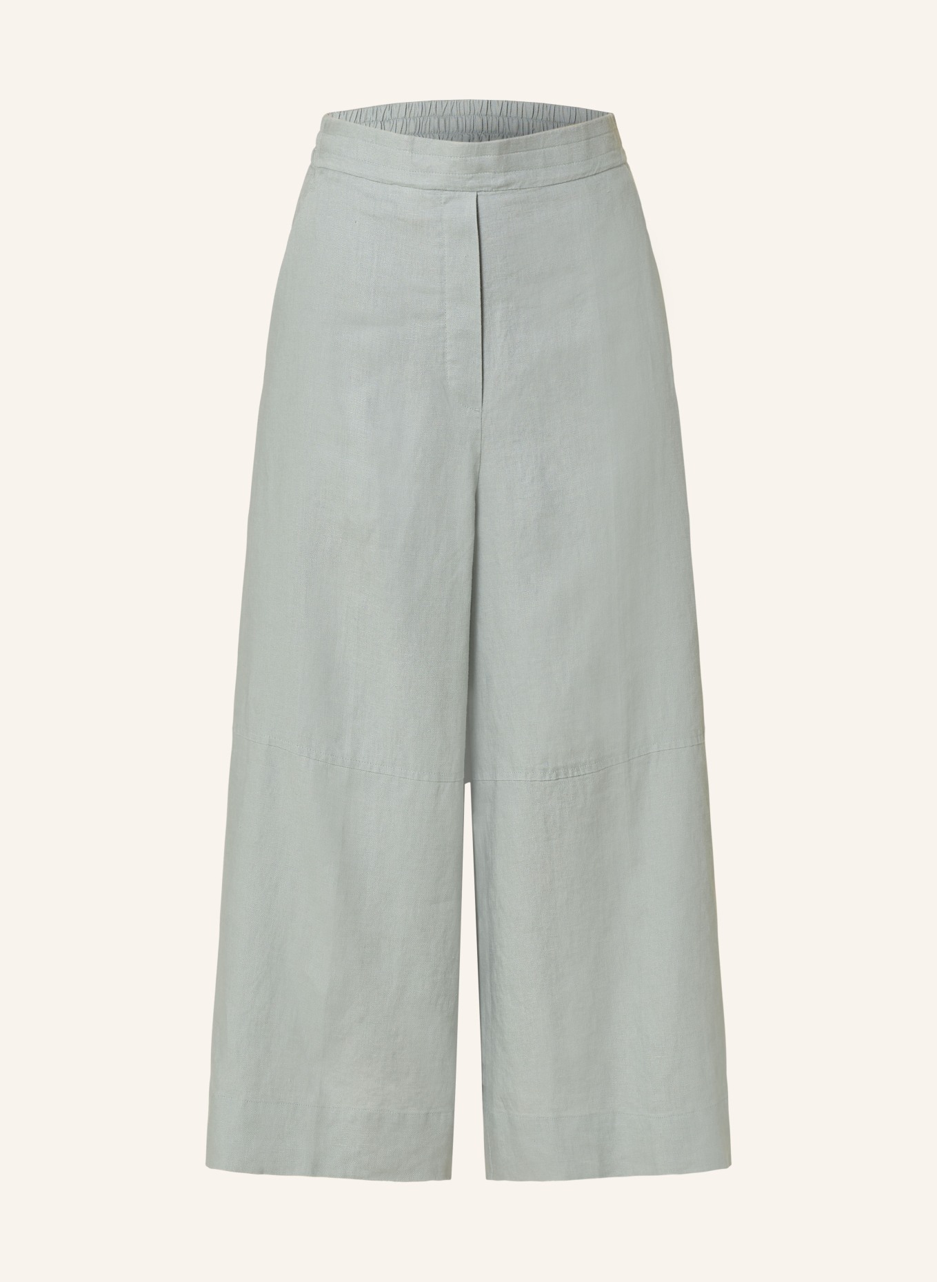 COS Linen culottes, Color: LIGHT GREEN (Image 1)