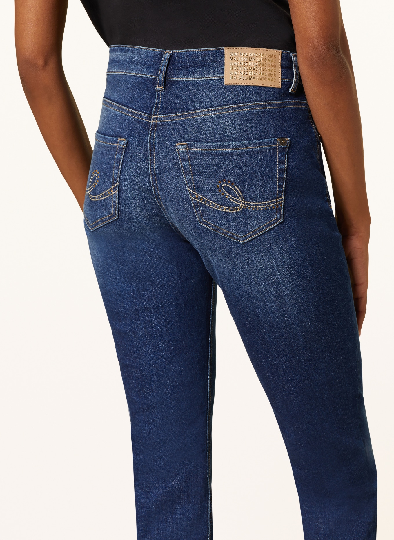 MAC Straight jeans SLIM, Color: D661 faded dark blue (Image 5)