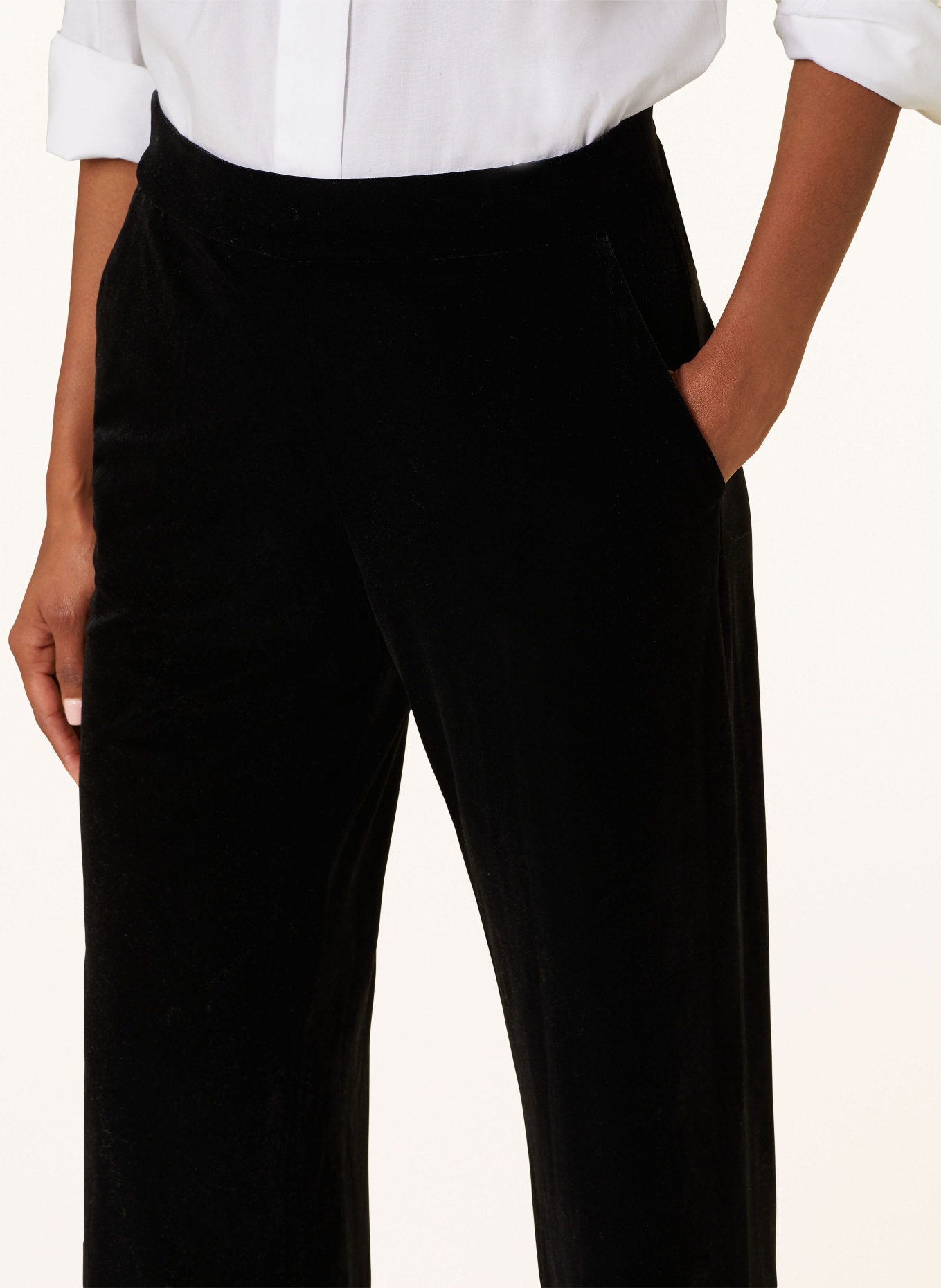 MAC Frotteehose CHIARA: SCHWARZ