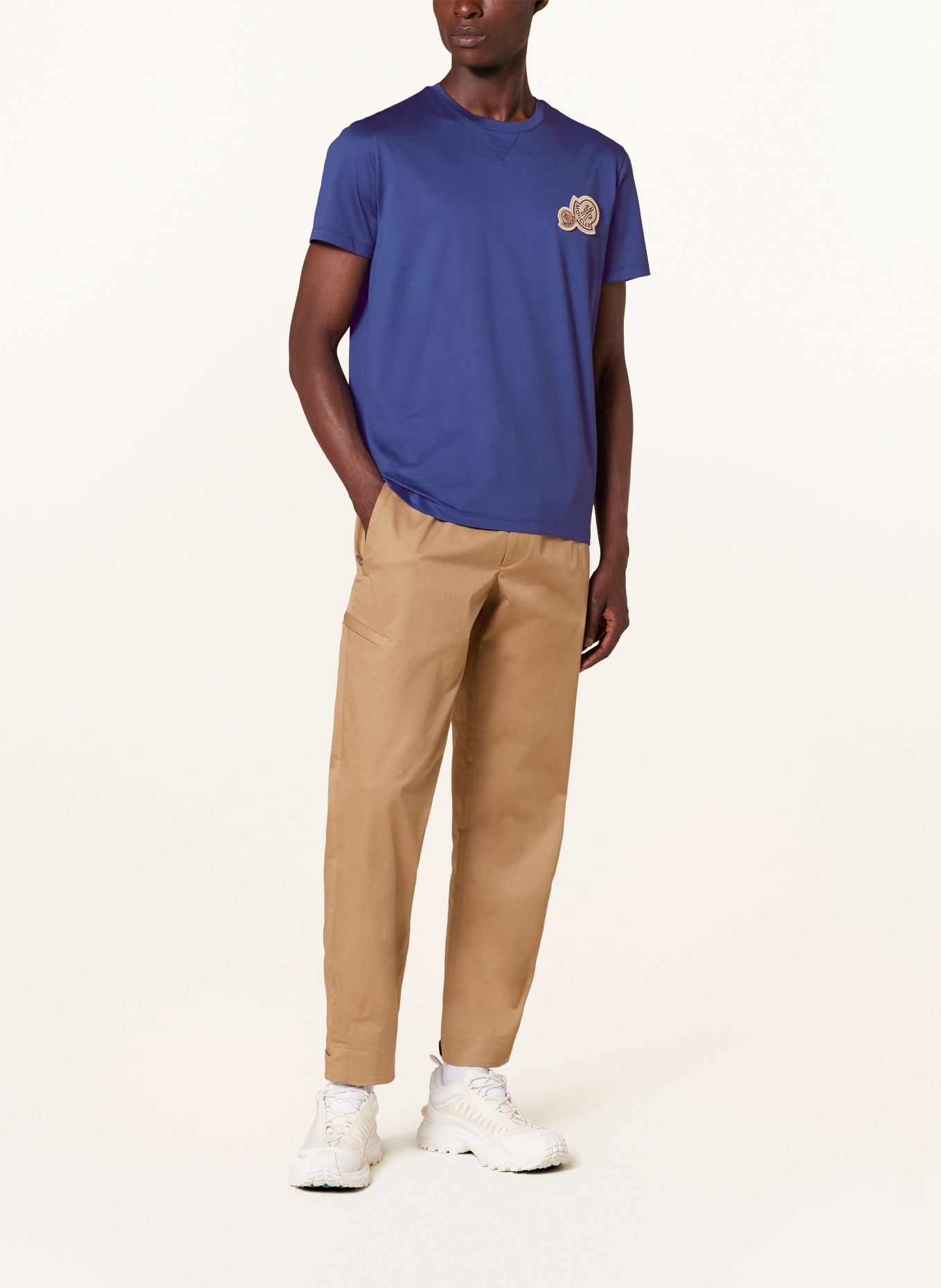 MONCLER T-Shirt: BLAU